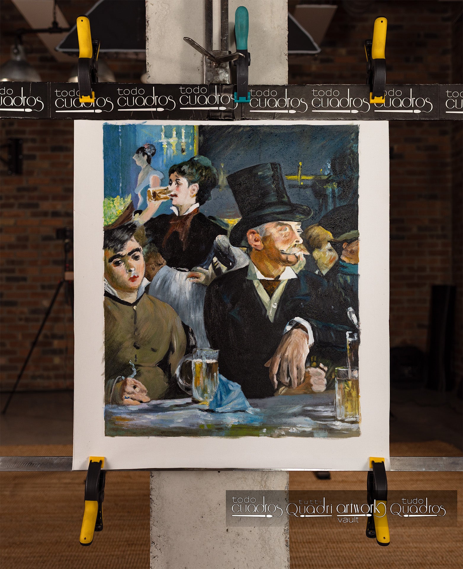 O Café-Concerto, Manet