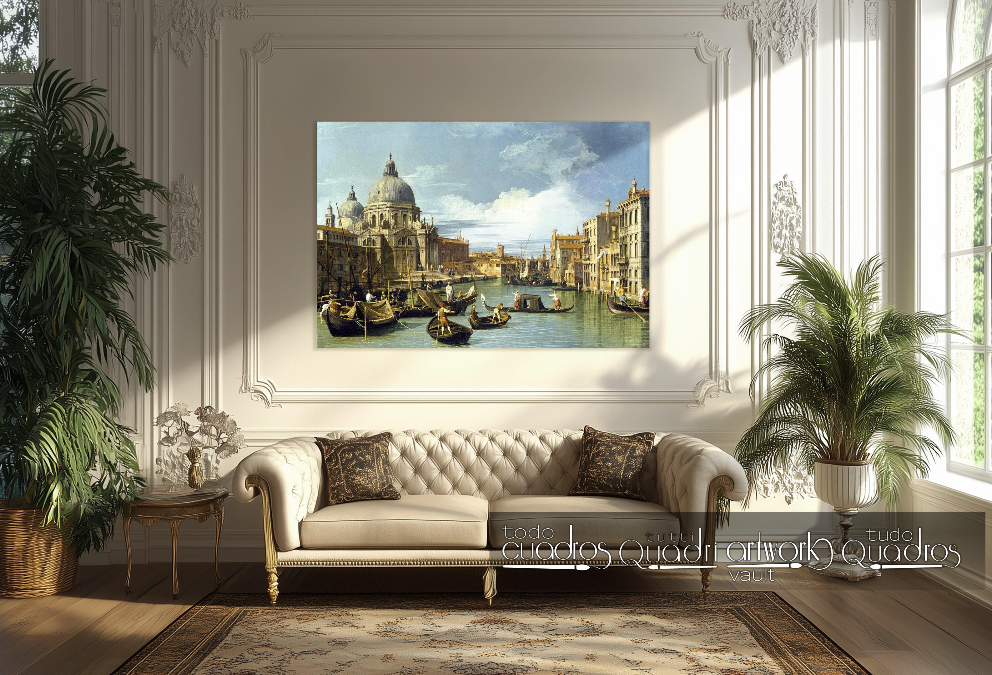 A Entrada do Grande Canal de Veneza, Canaletto