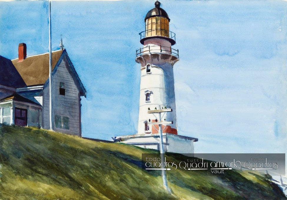 Luz em dois faróis, Hopper