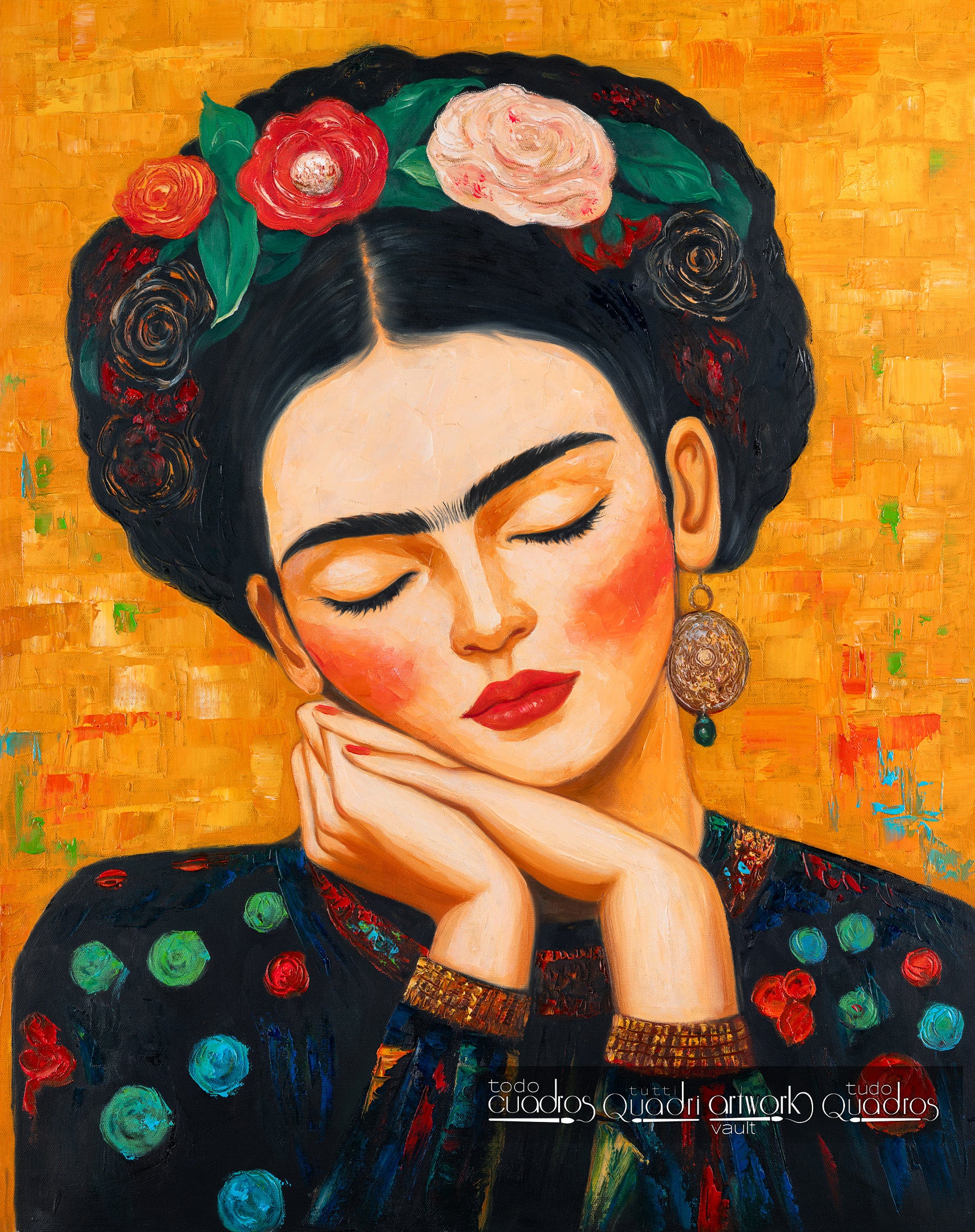 Frida e o brilho modernista, estilo Klimt