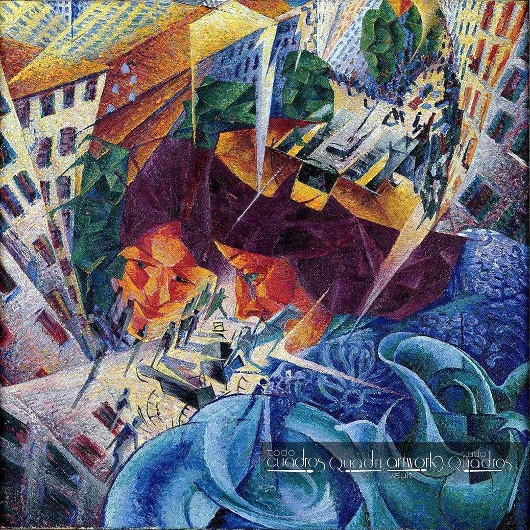 Visões Simultâneas, Boccioni