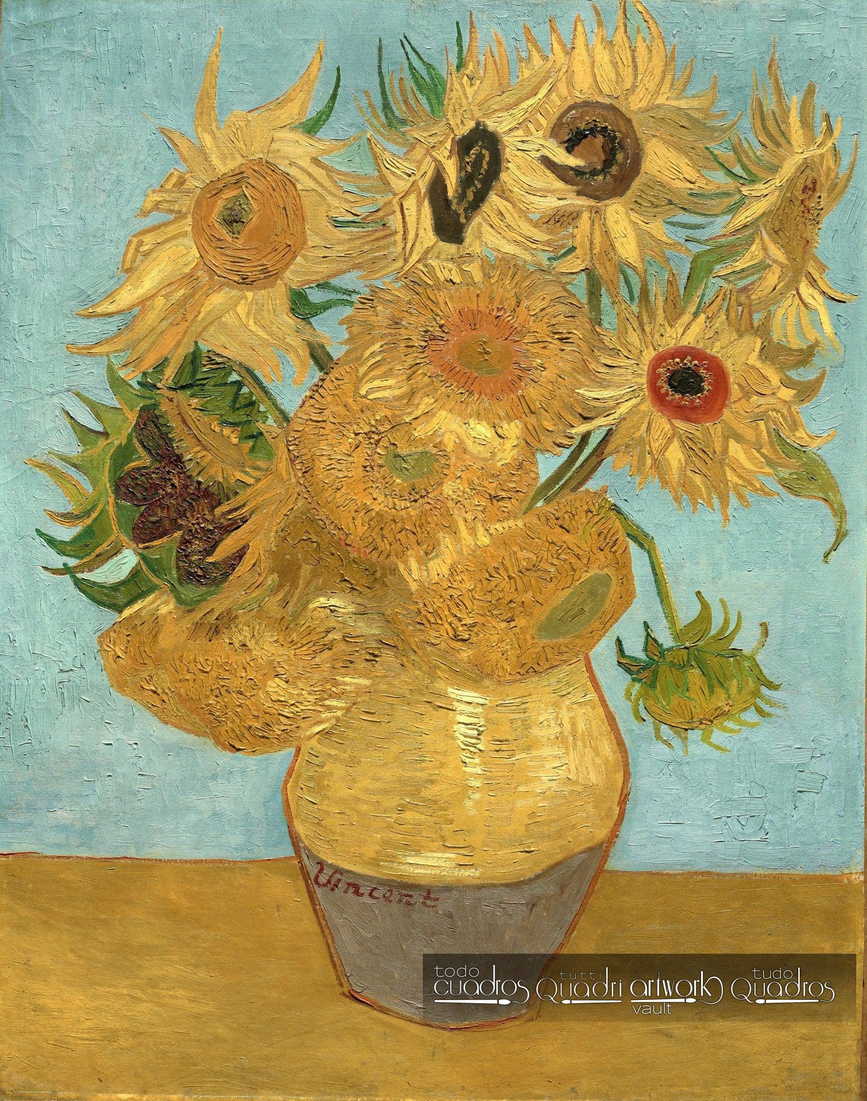 Girassóis 1888-89, Van Gogh