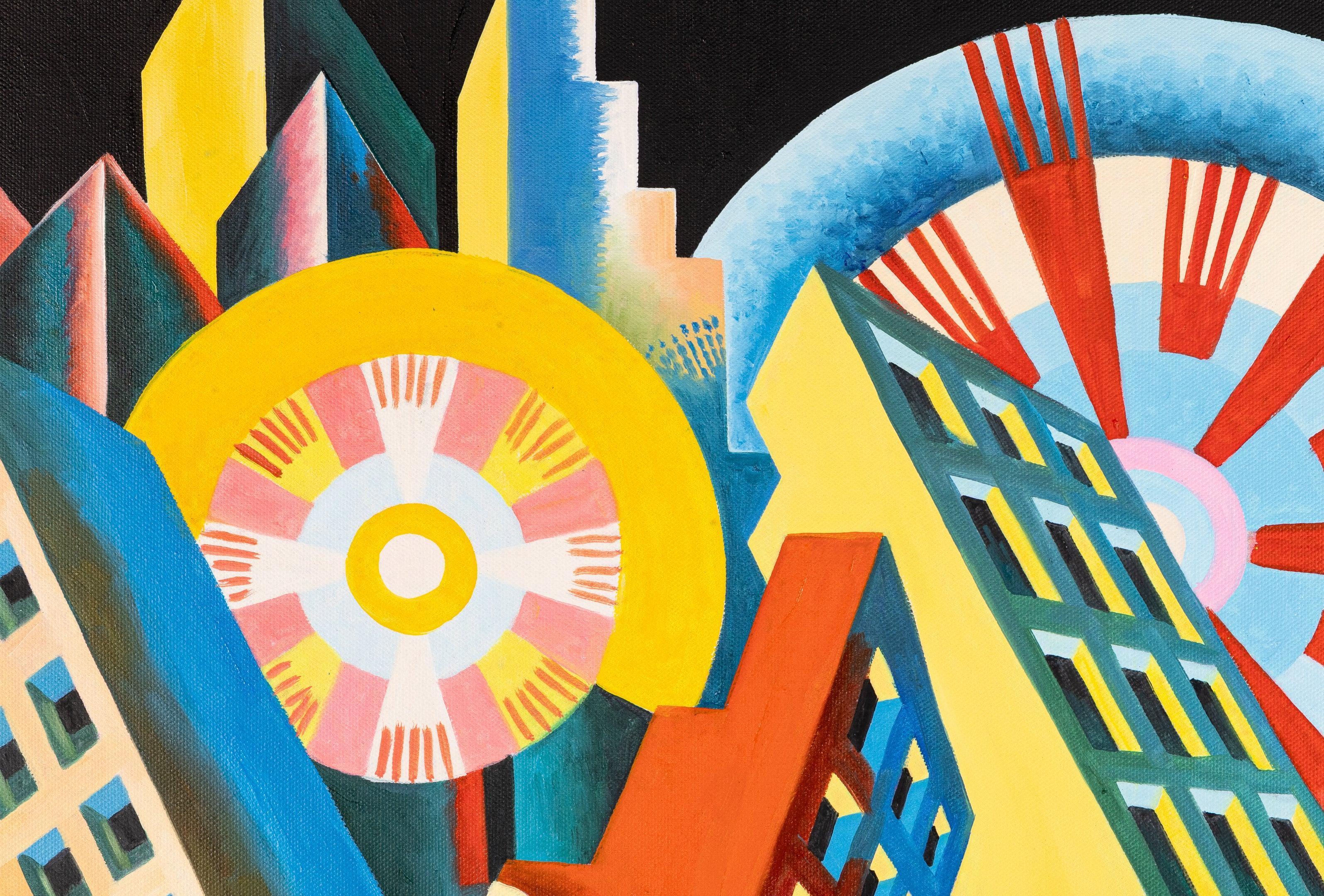 Arranha-céus e Túnel, Depero