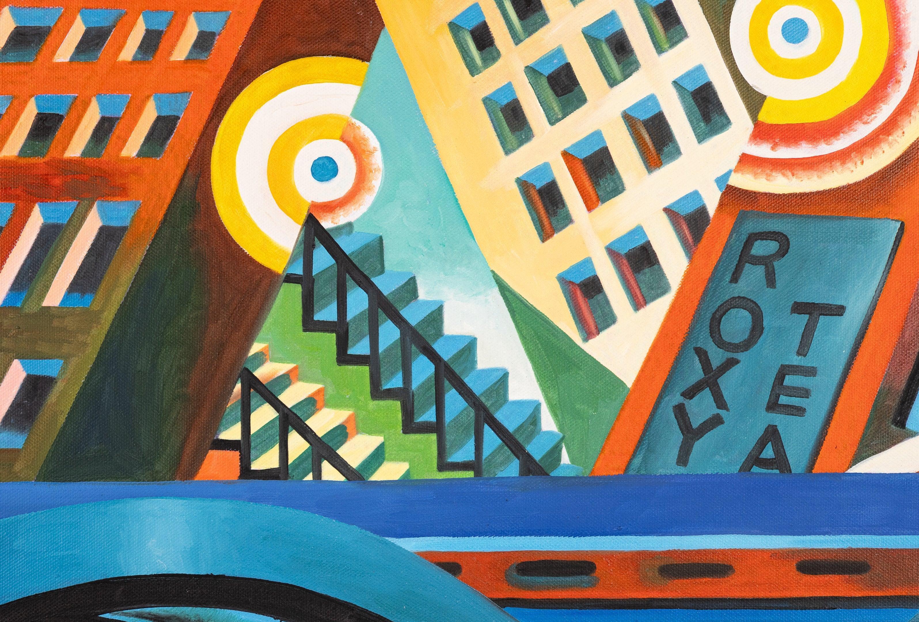 Arranha-céus e Túnel, Depero