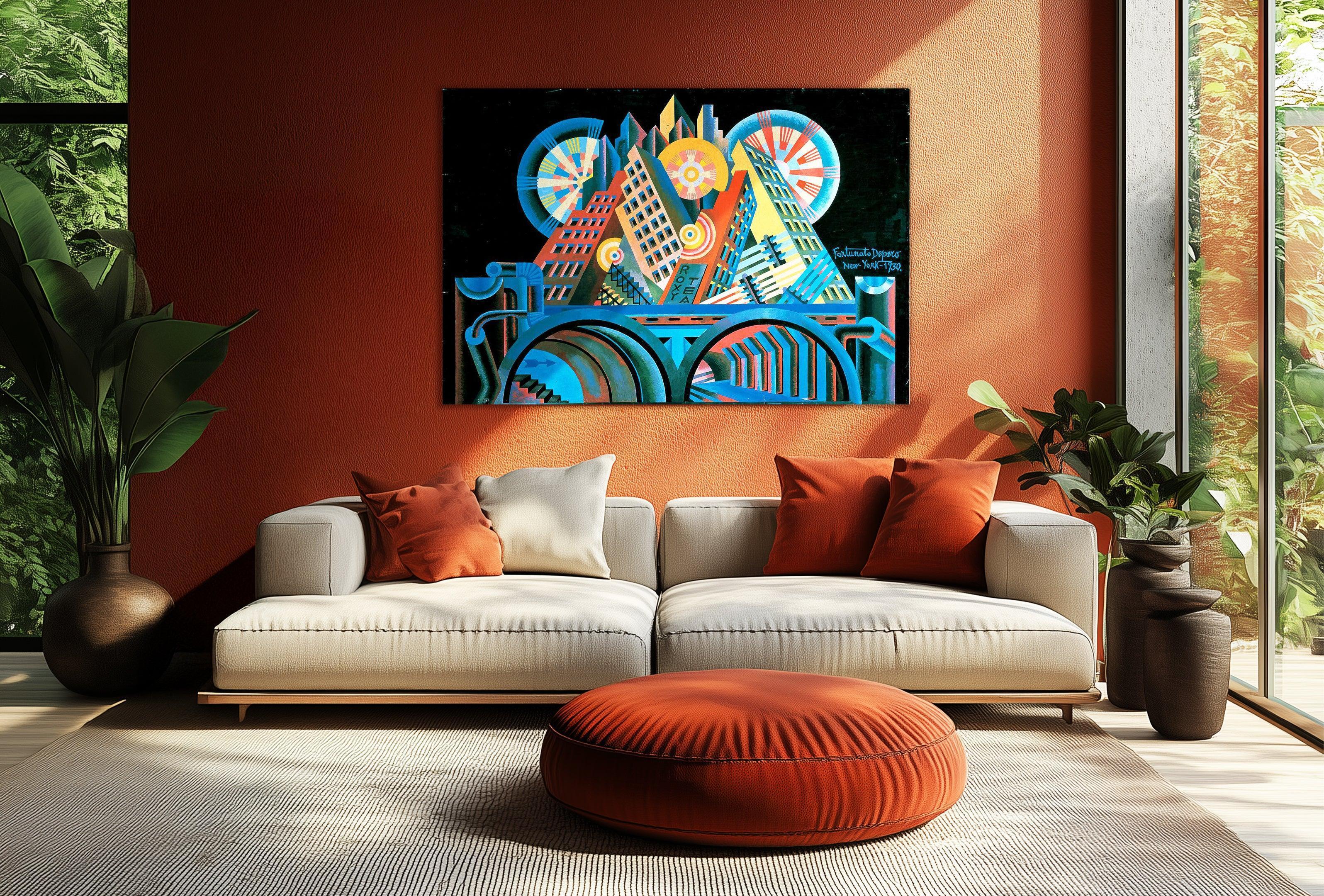Arranha-céus e Túnel, Depero