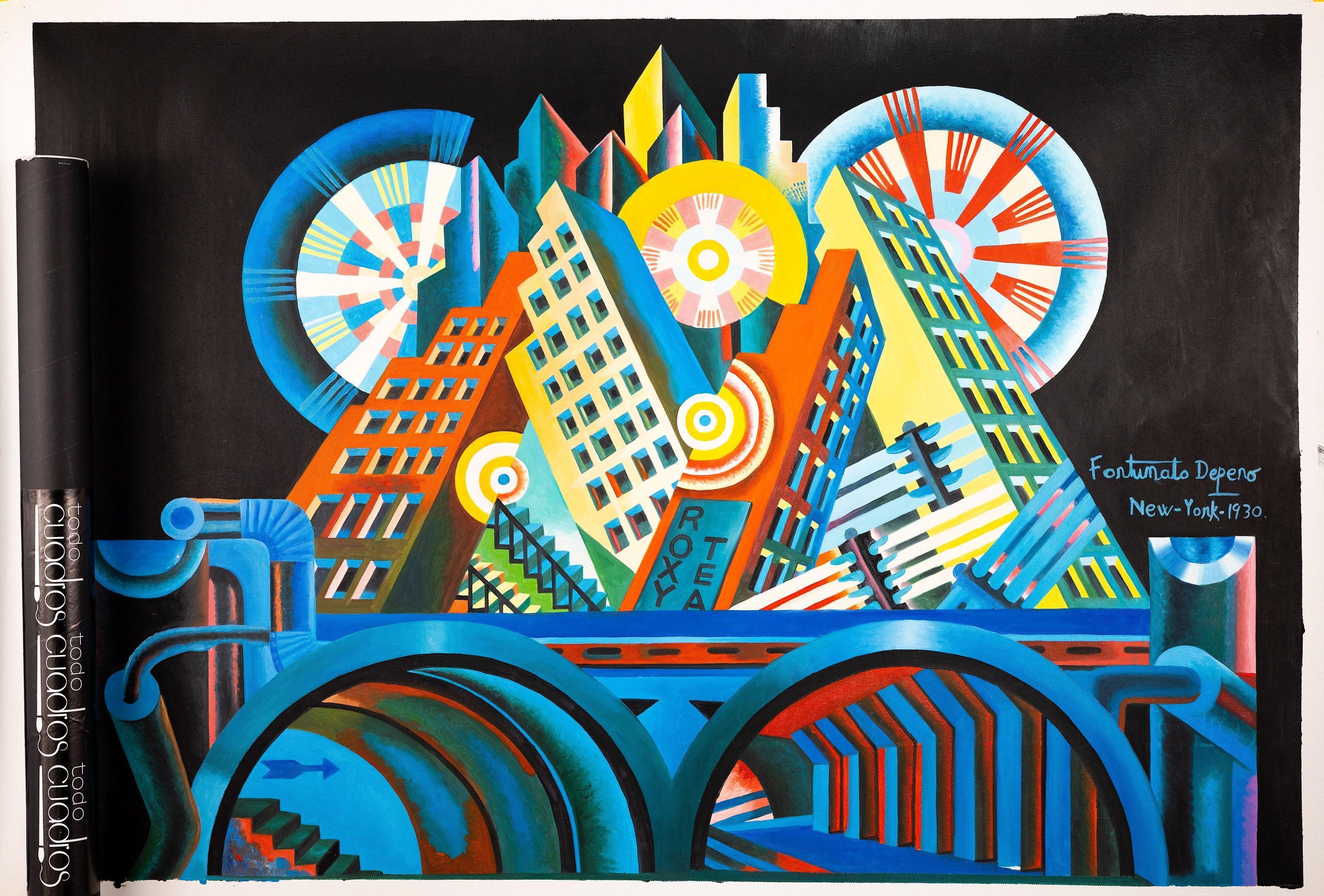 Arranha-céus e Túnel, Depero