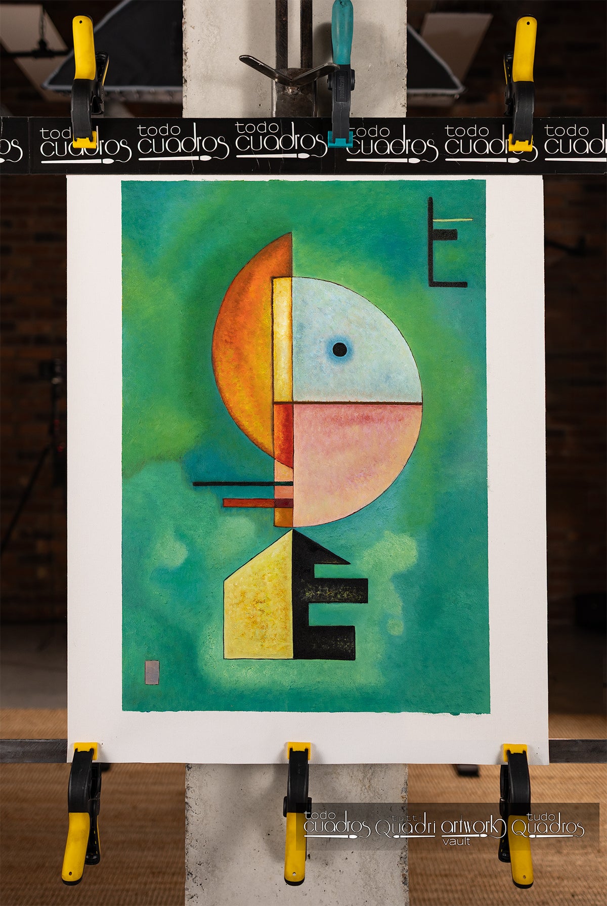 Para cima, Kandinsky