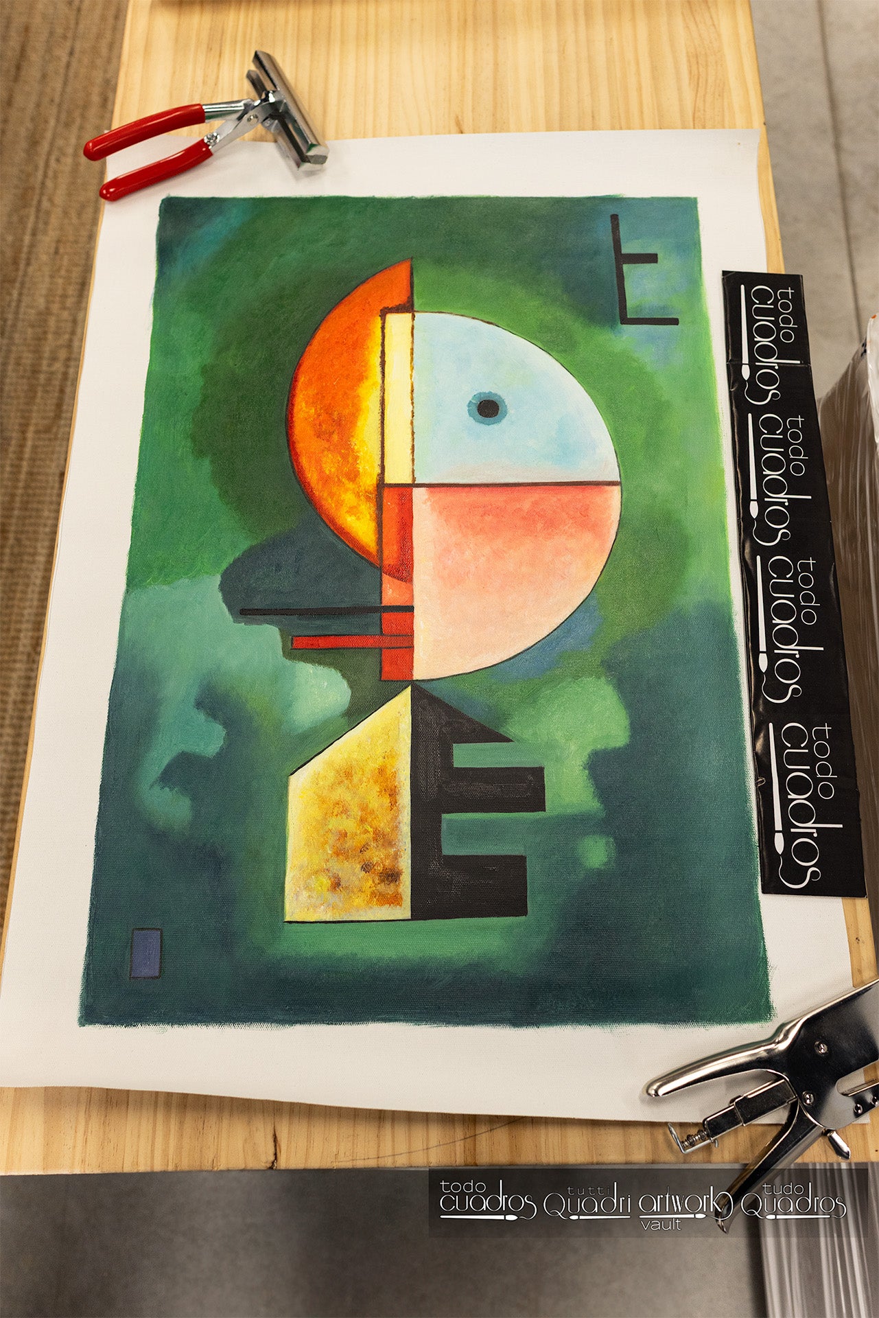 Para cima, Kandinsky