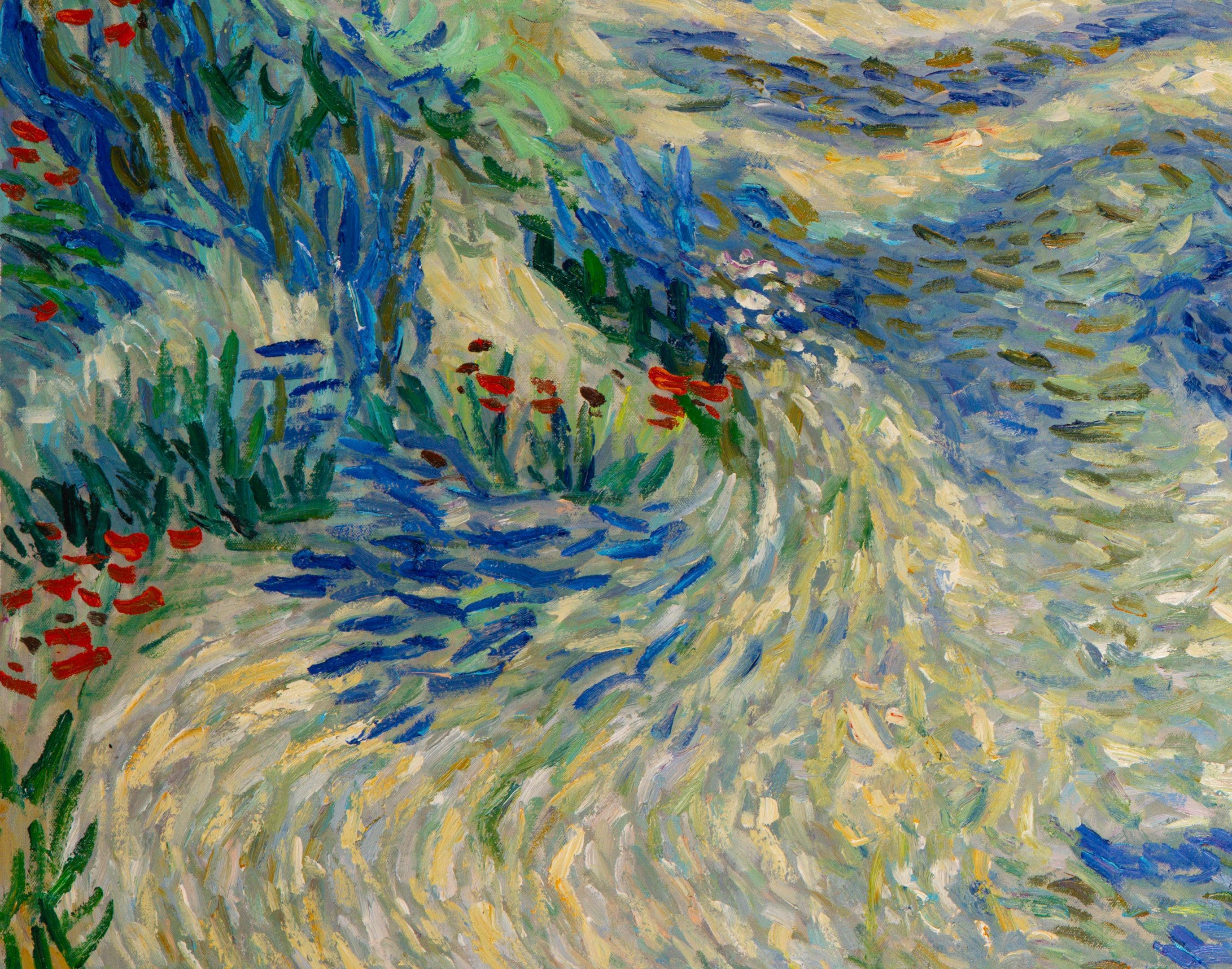Pomar de oliveiras, Van Gogh