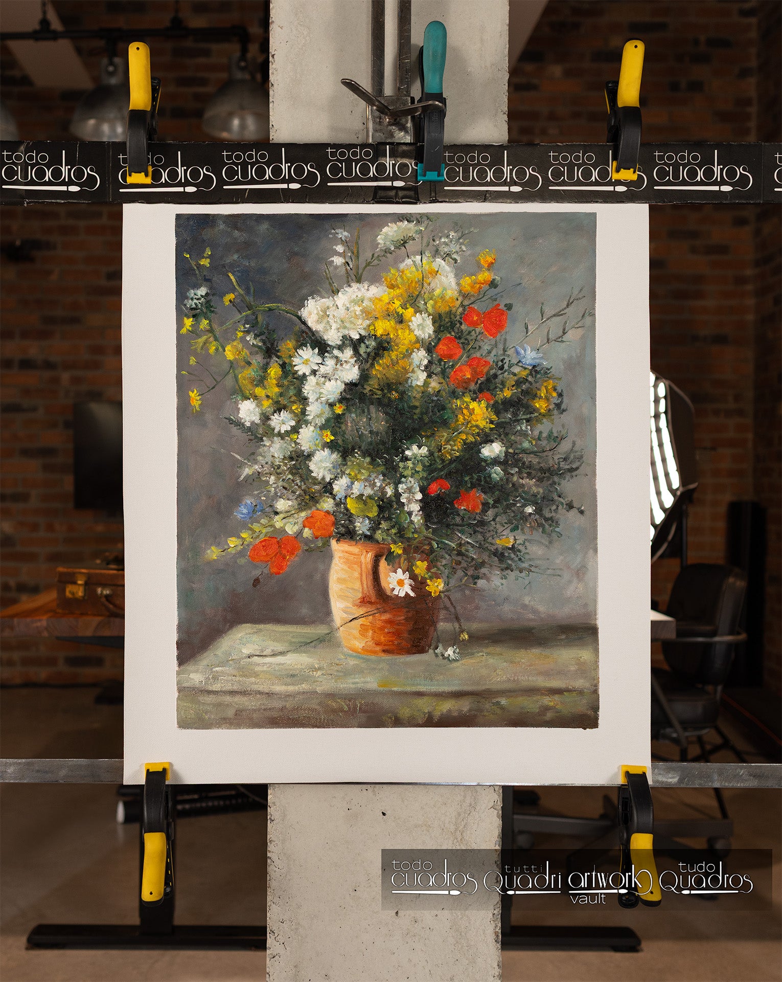 Jarra de flores, Renoir