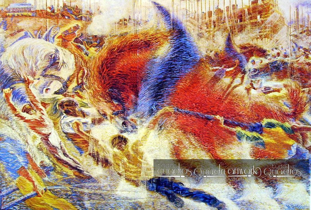 A Cidade que Sobe, Boccioni