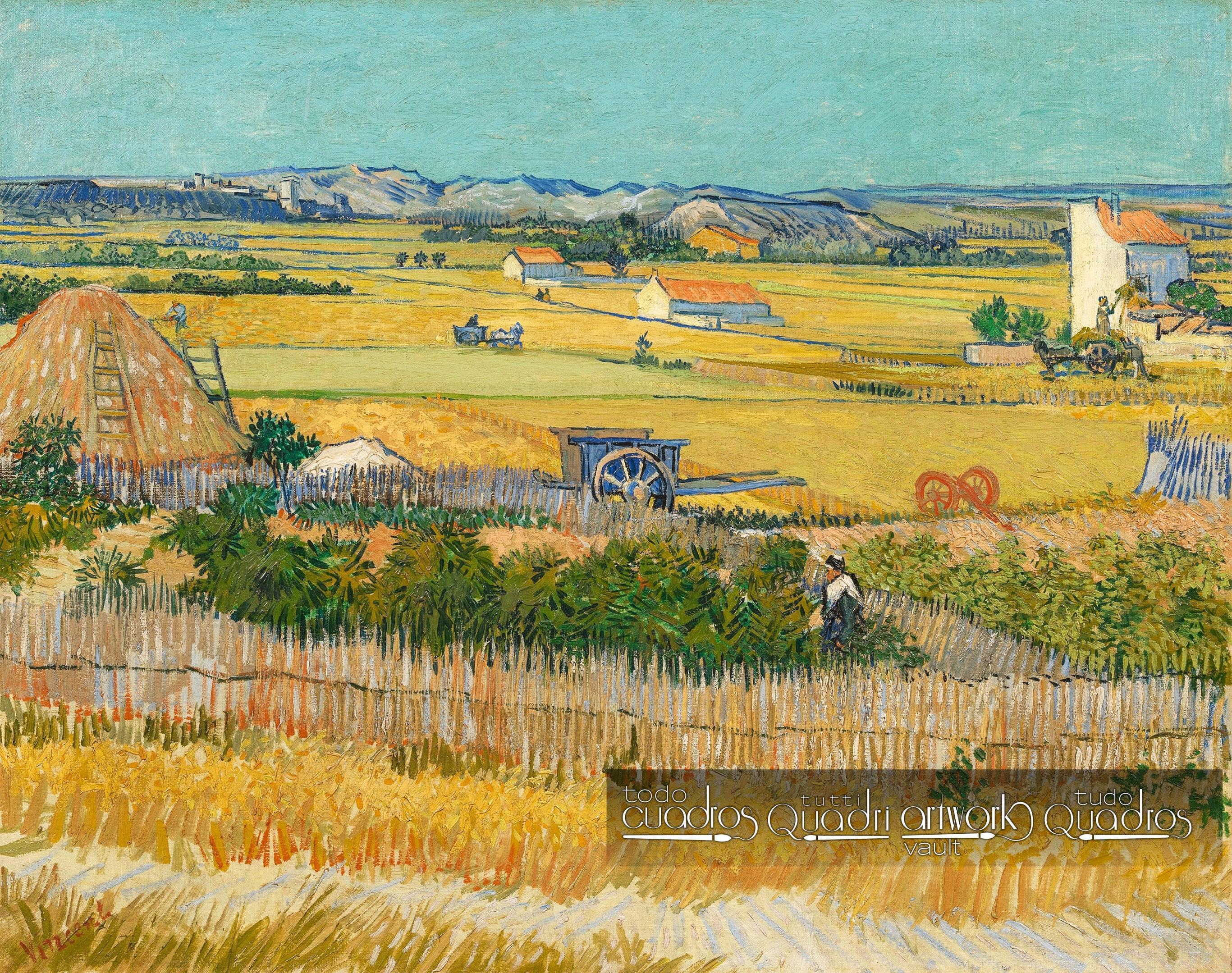A colheita, Van Gogh
