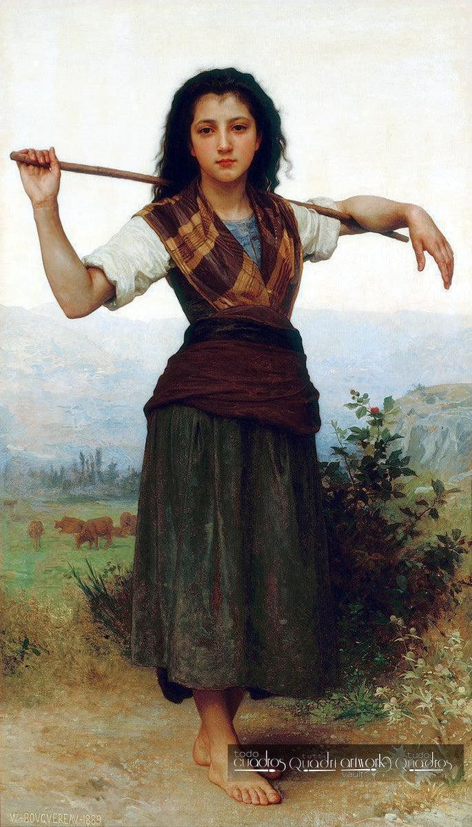 A pastora, Bouguereau