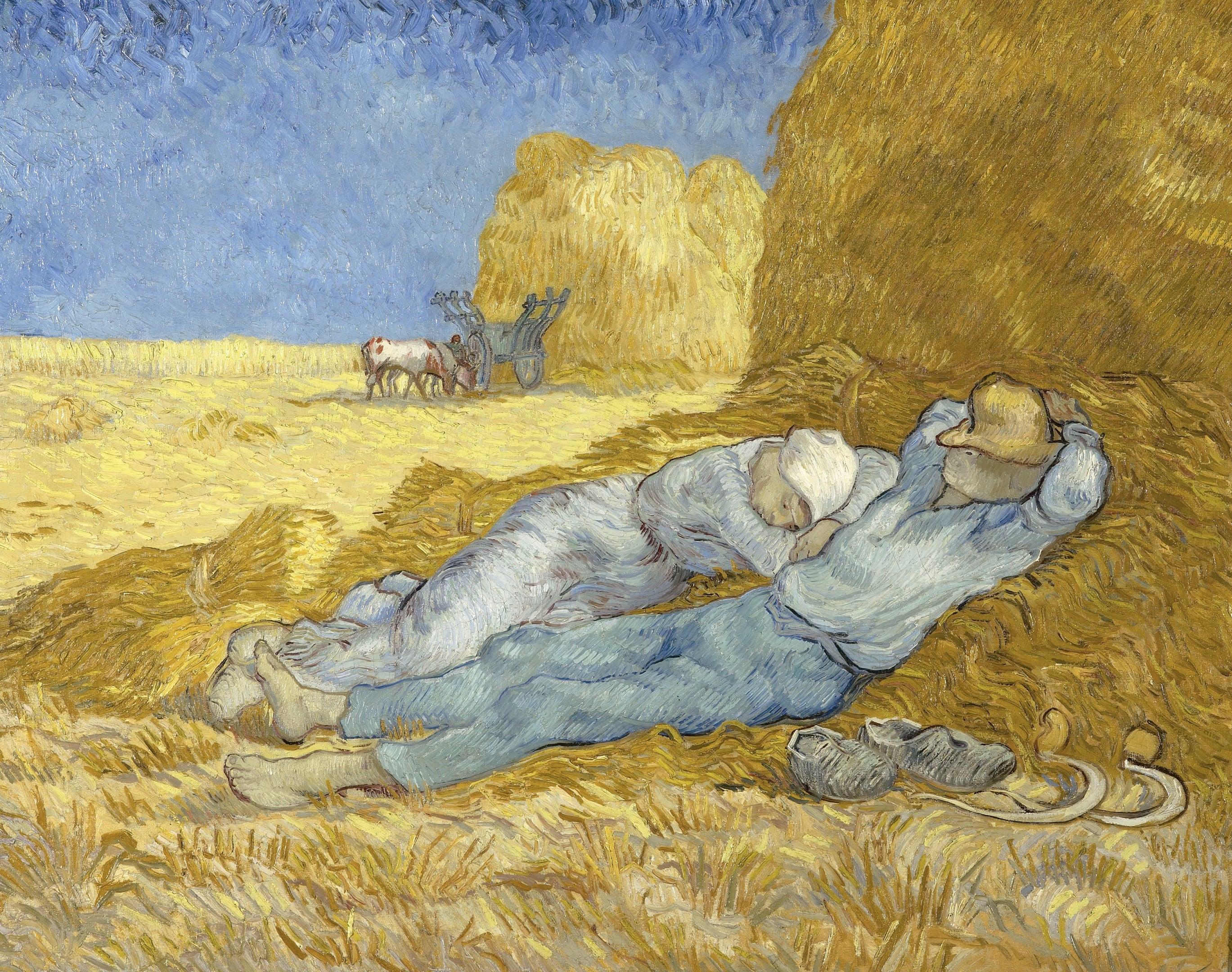 A sesta, Van Gogh