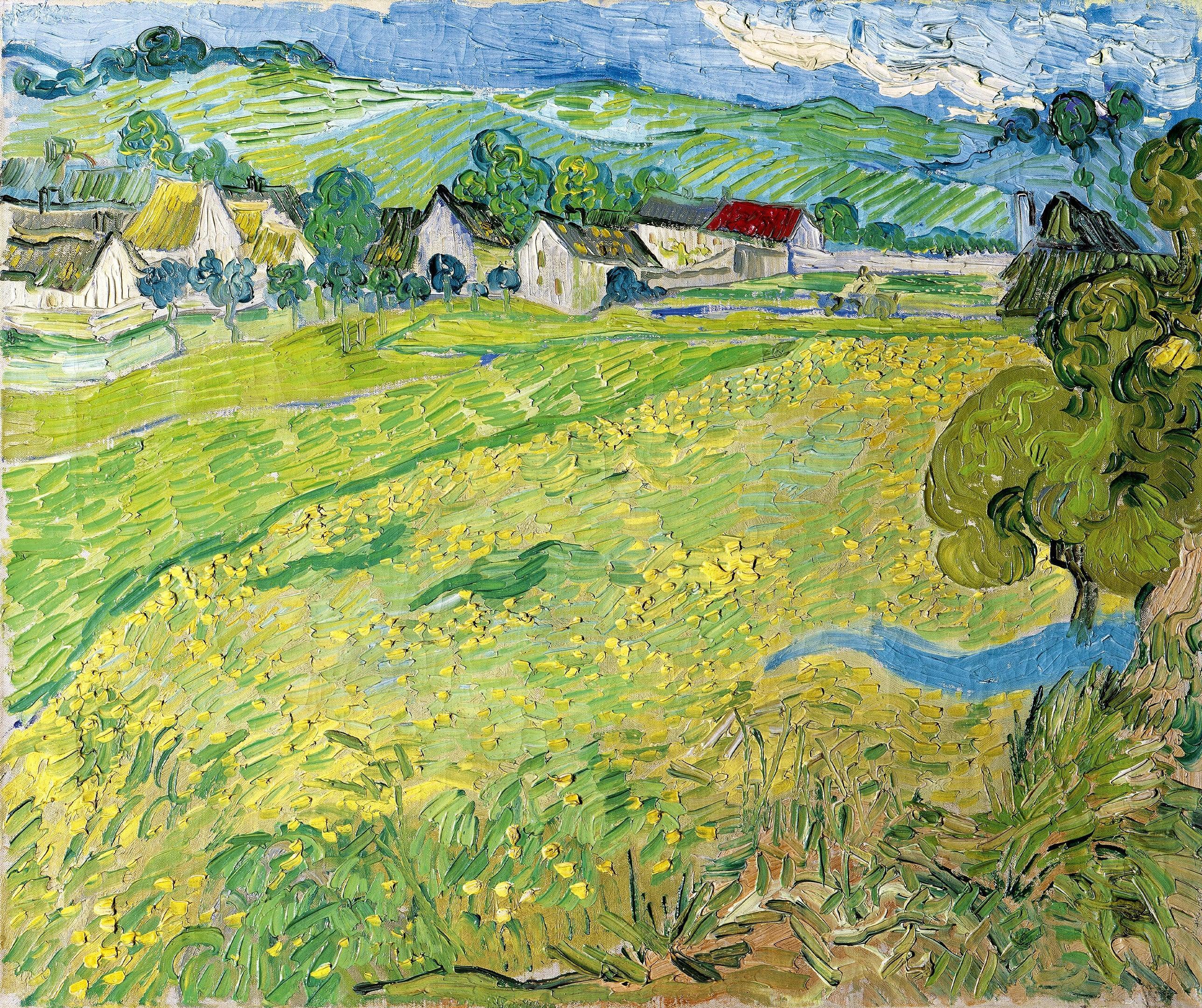 Les Vessenots em Auvers, Van Gogh