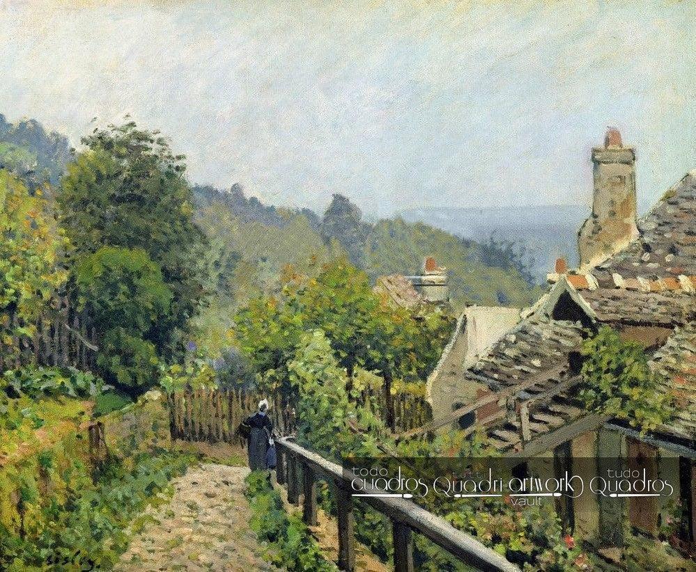 Louveciennes ou, As alturas de Marly, Sisley