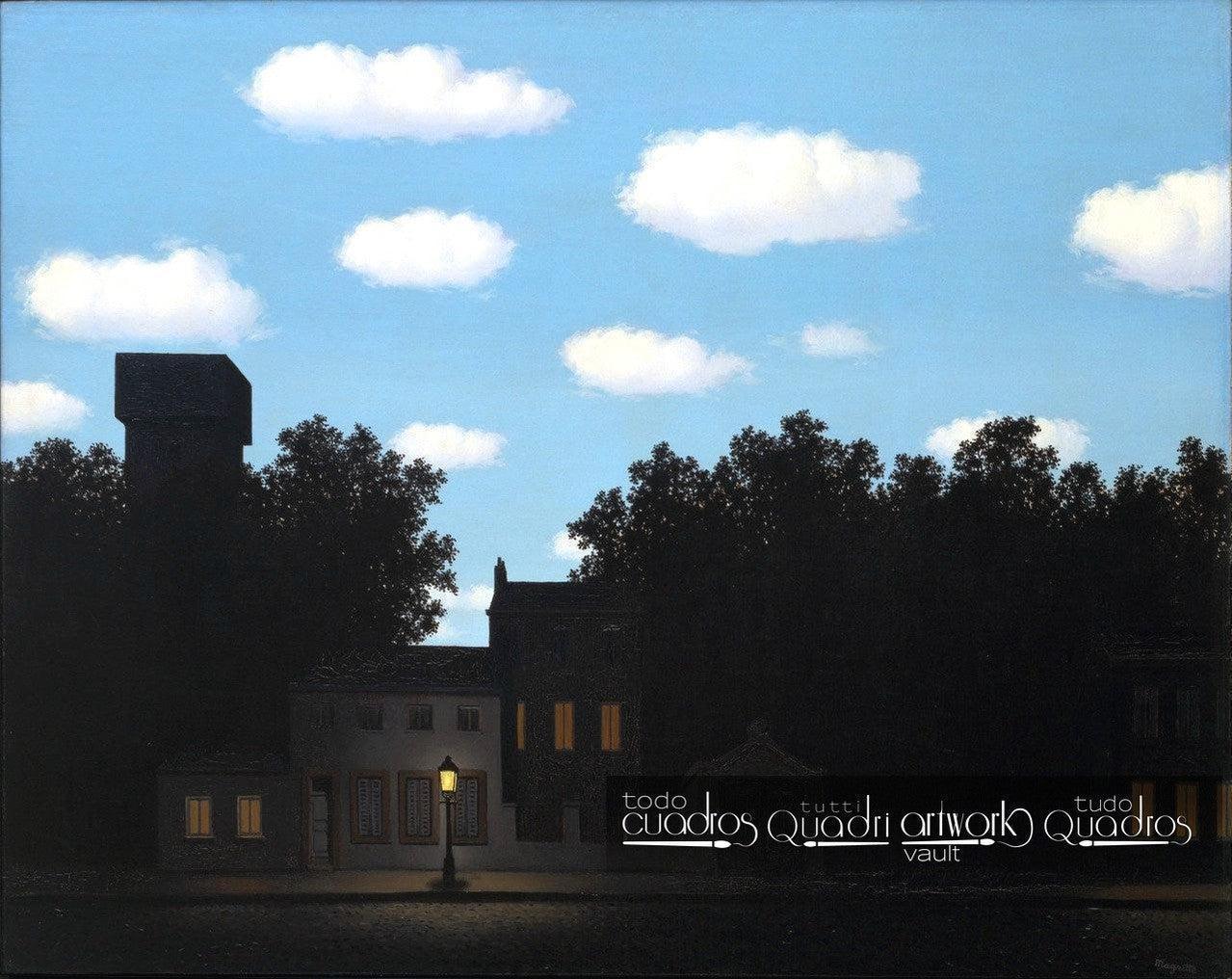 O império das luzes II, Magritte