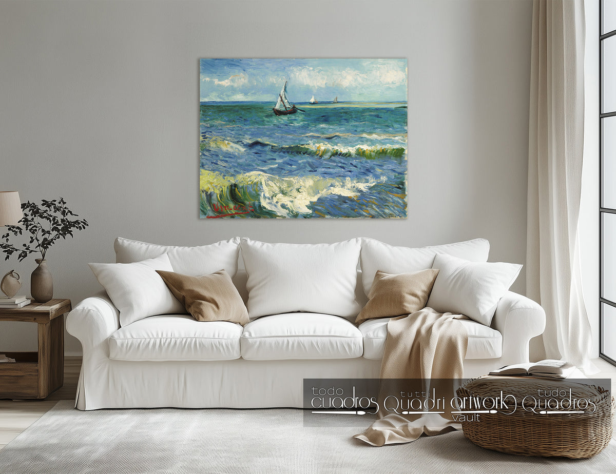 Les Saintes Maries de la Mer, Van Gogh