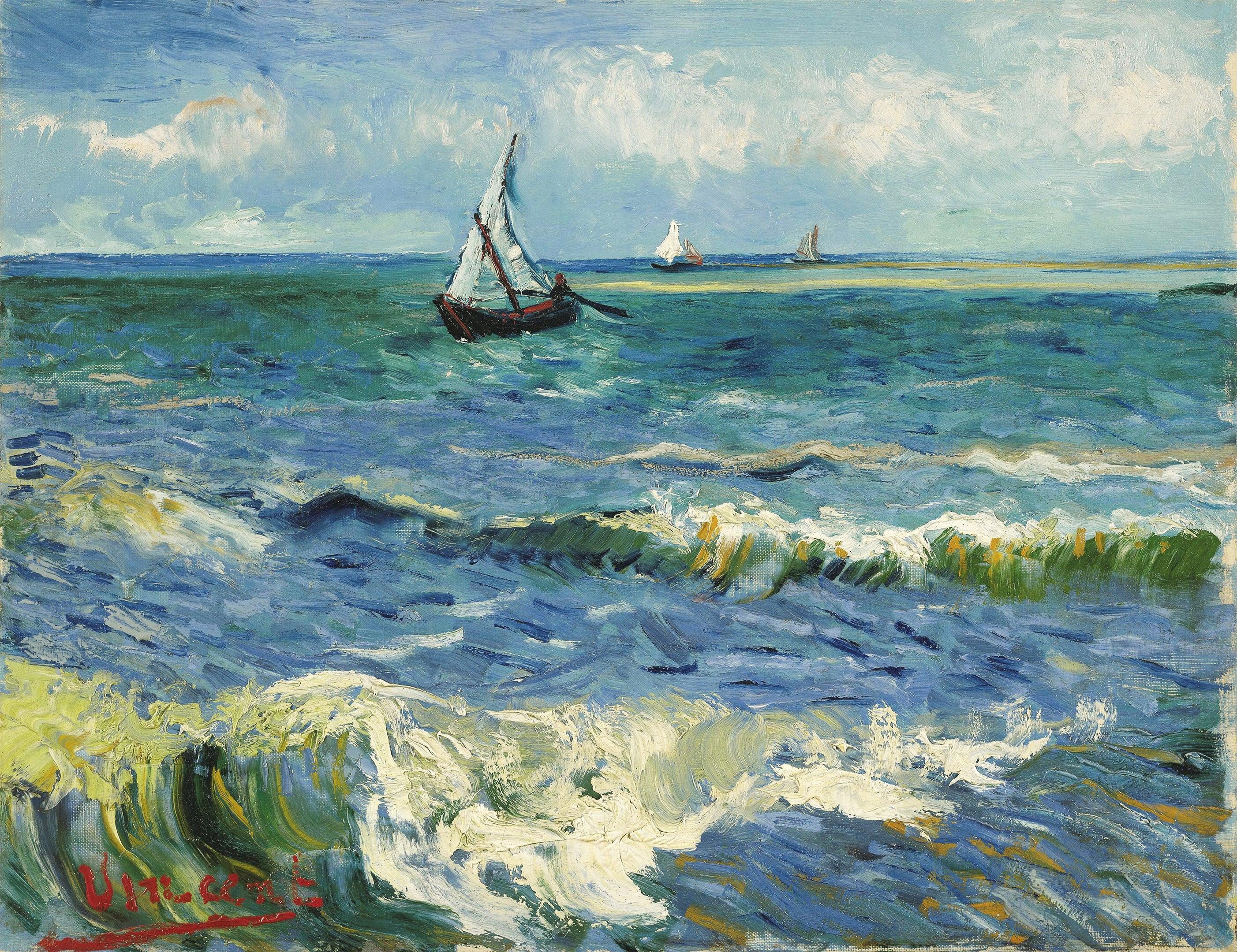 Les Saintes Maries de la Mer, Van Gogh