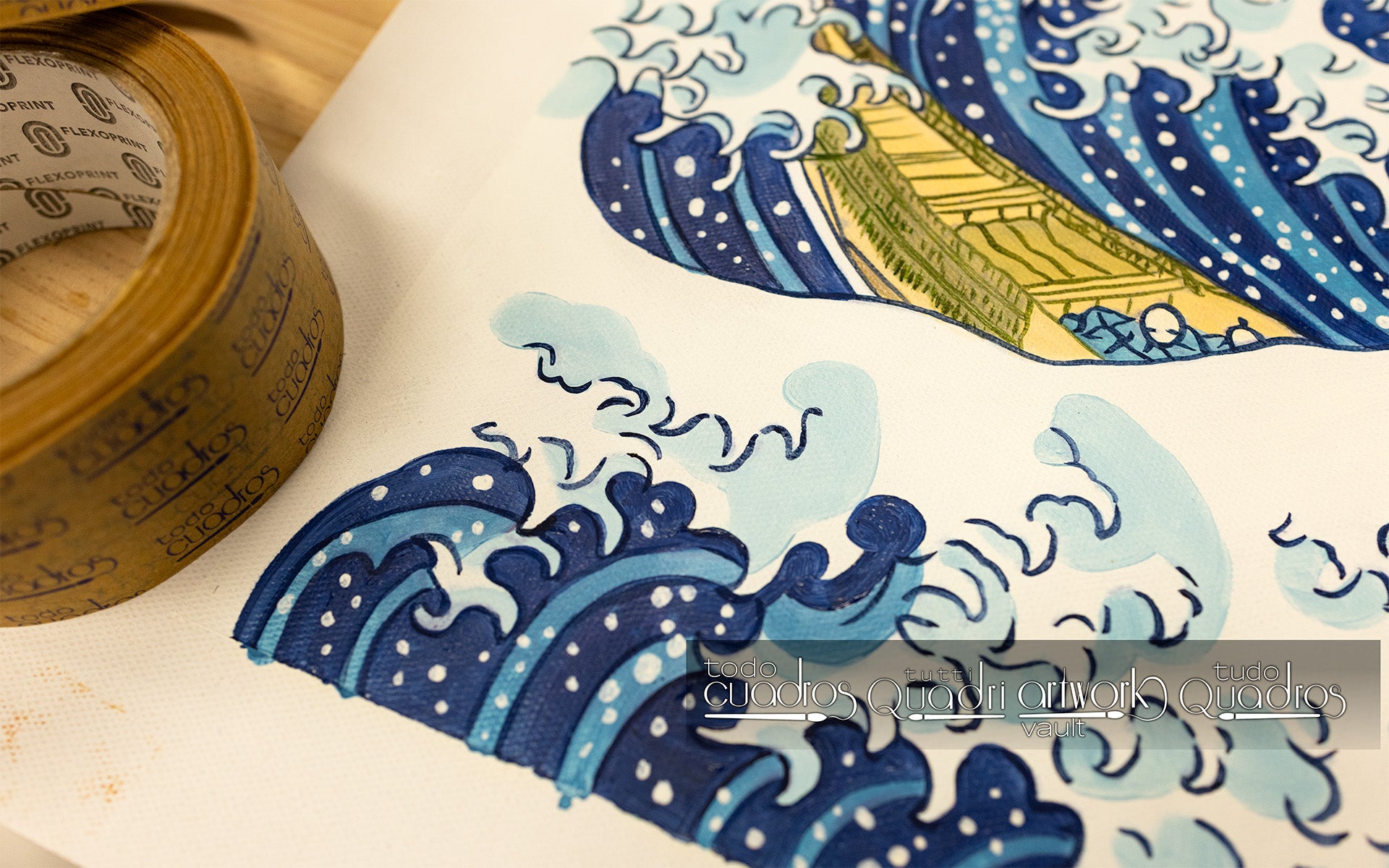 A Grande Onda de Kanagawa, K. Housaki