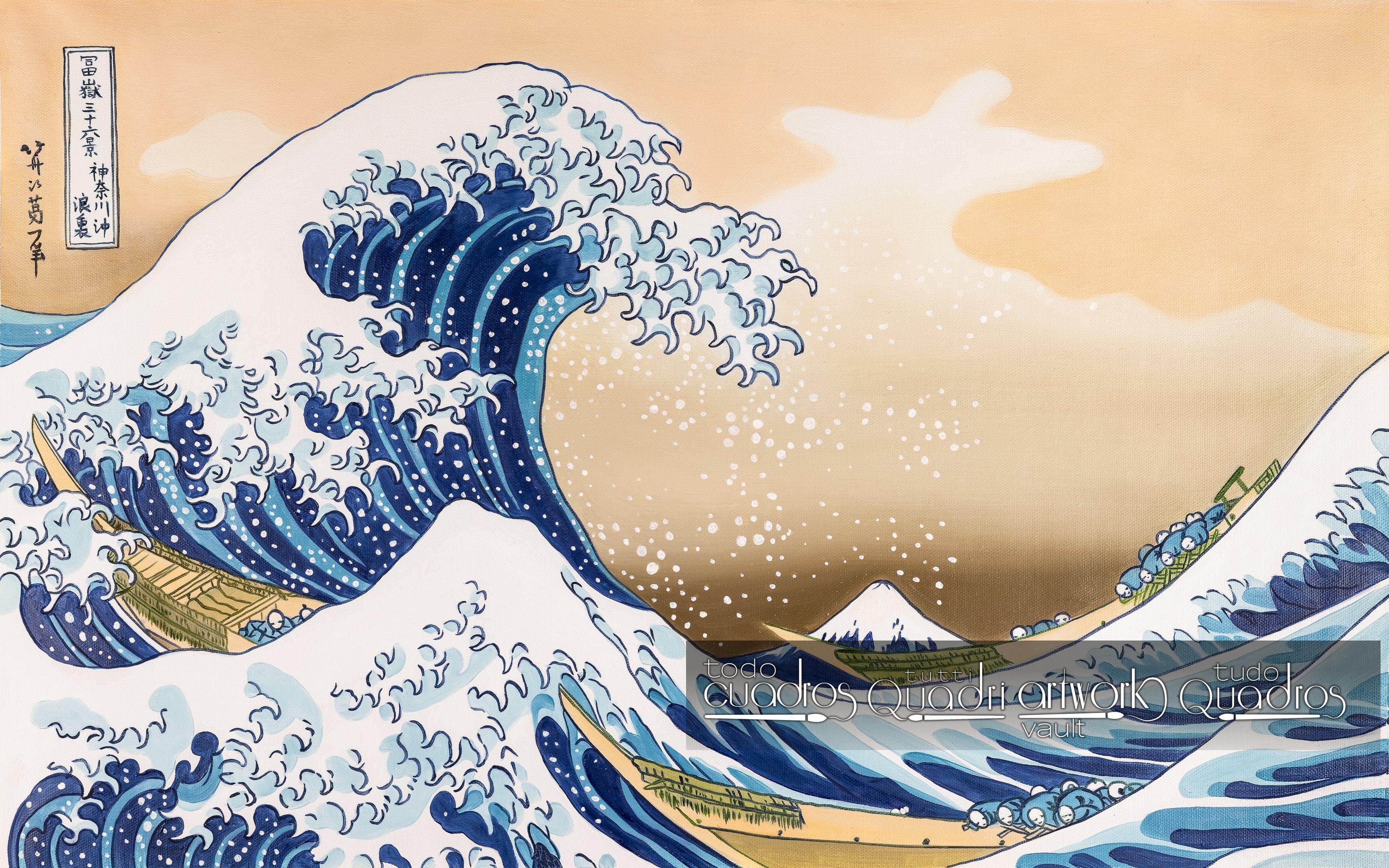 A Grande Onda de Kanagawa, K. Housaki