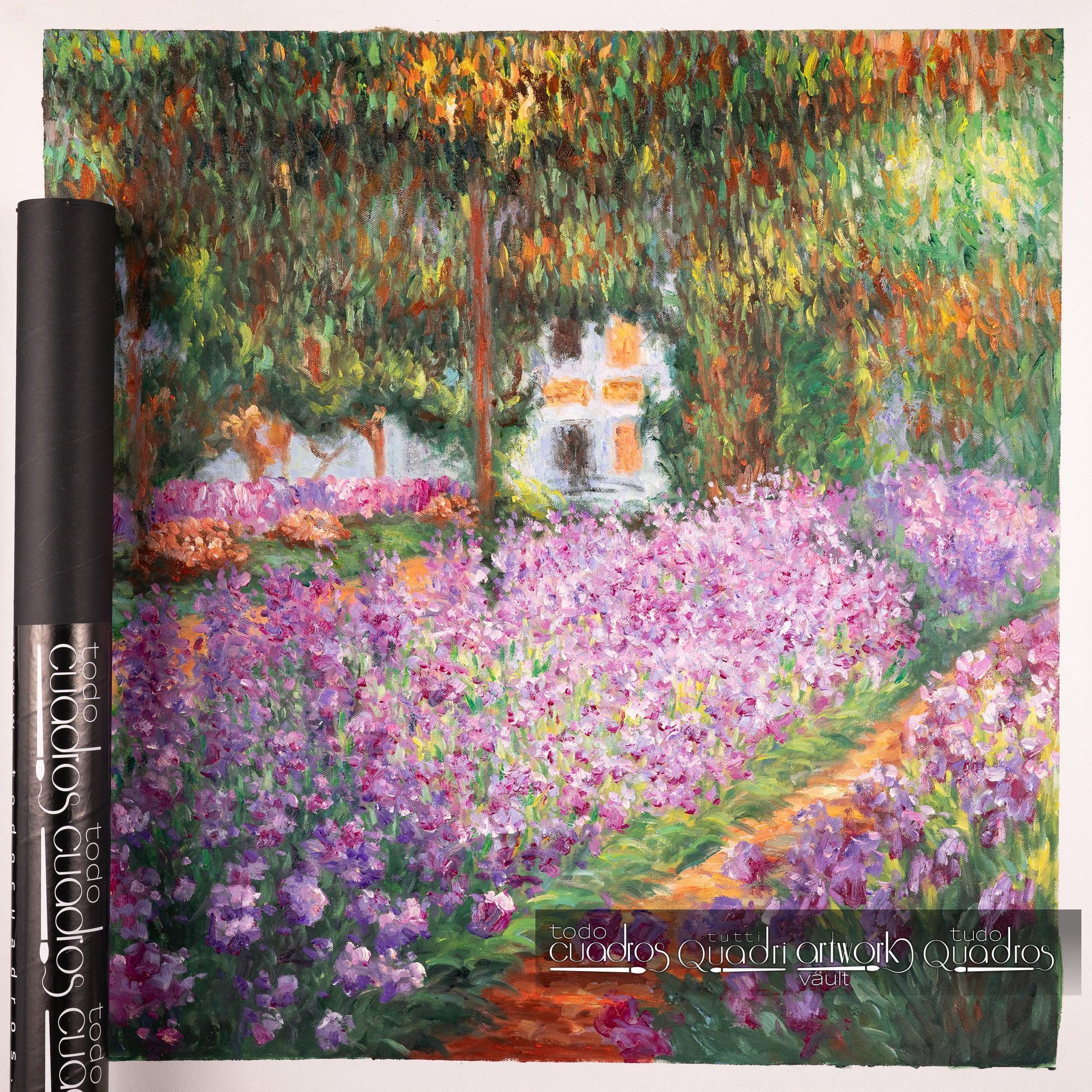 O jardim do artista em Giverny, Monet
