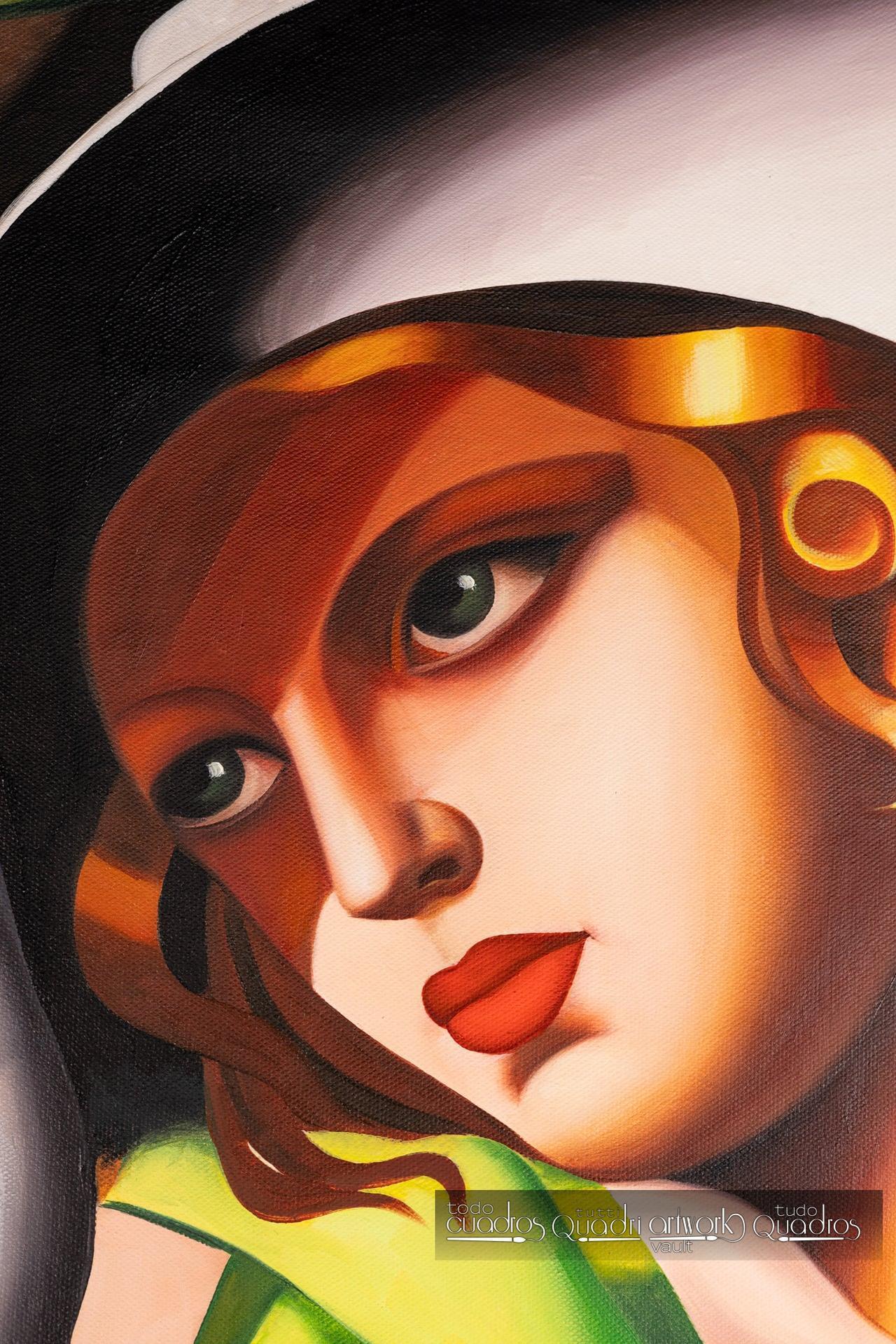Rapariga com luvas, Lempicka