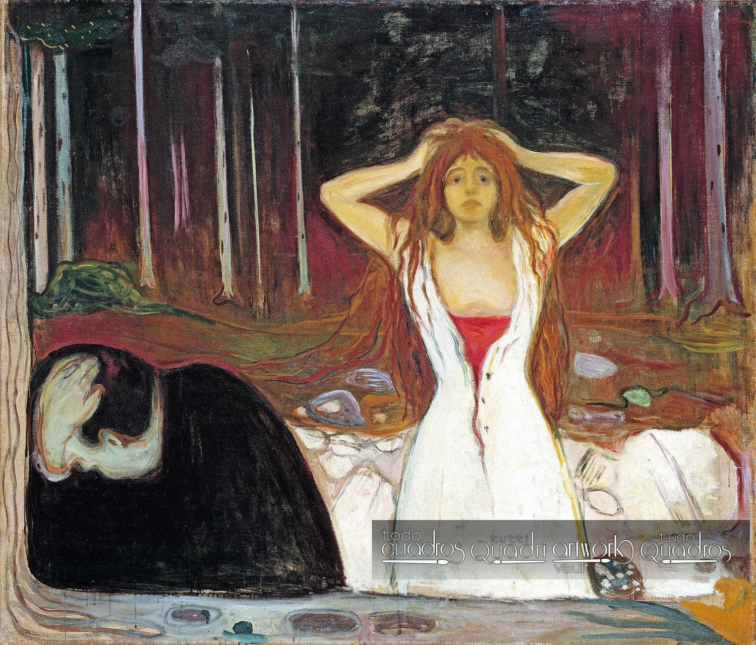 Cinzas, Munch