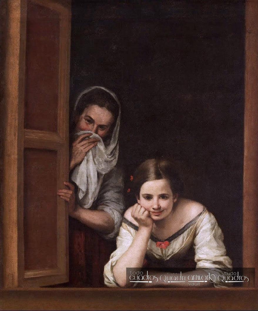 Mulheres na janela, Murillo