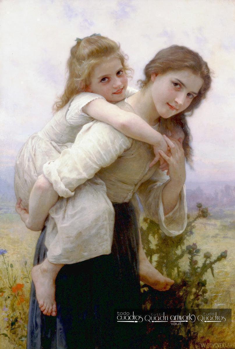Fardo agradável, Bouguereau