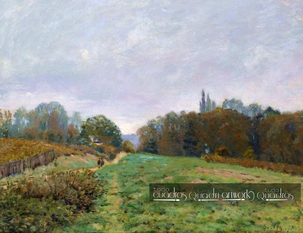 Paisagem em Louveciennes, Sisley