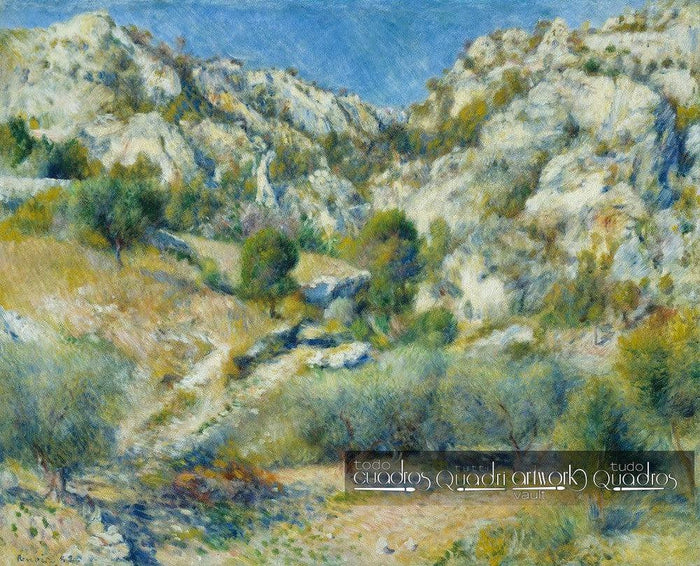 Rochas em L'Estaque, Renoir
