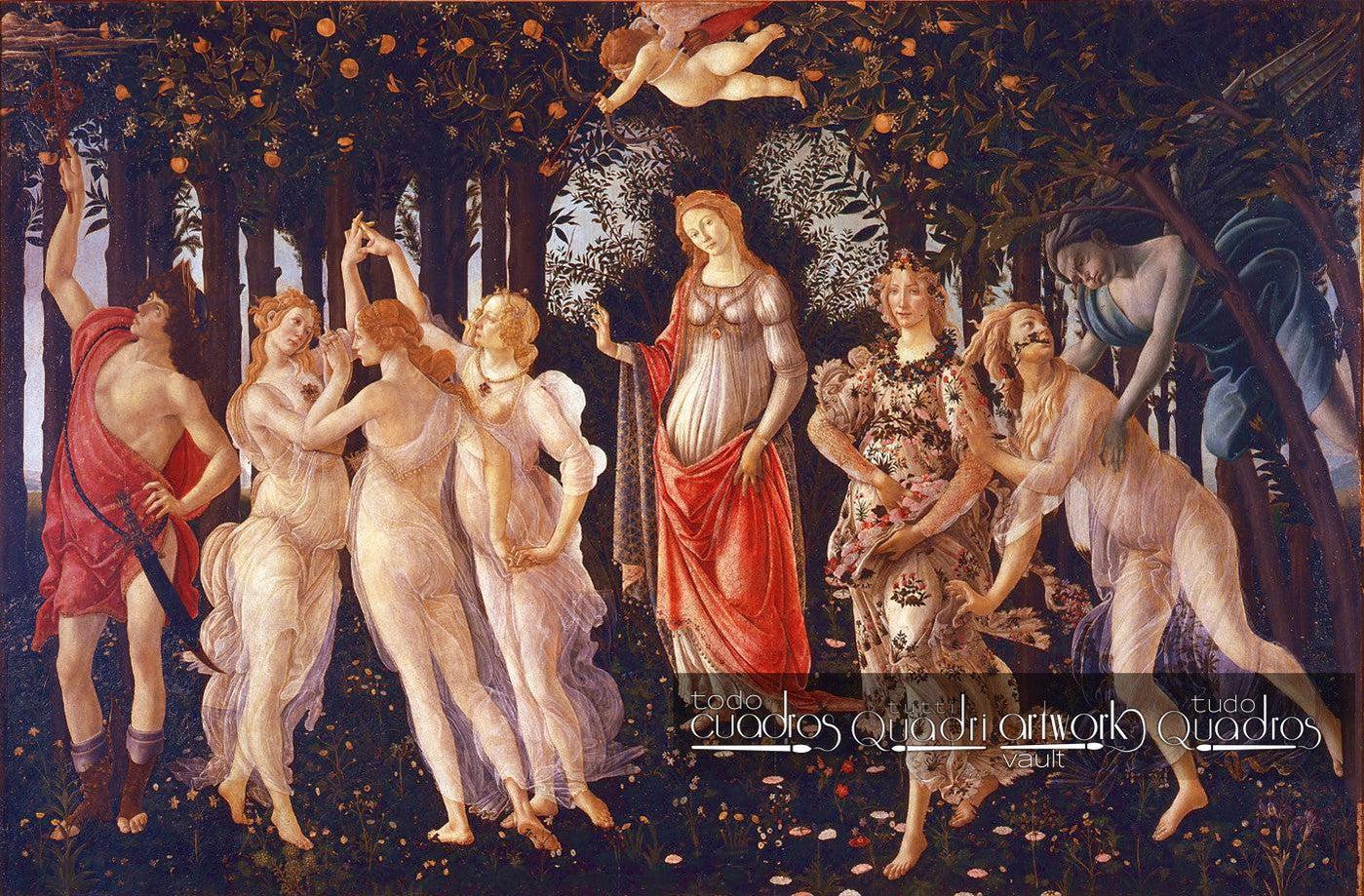 La primavera, Botticelli