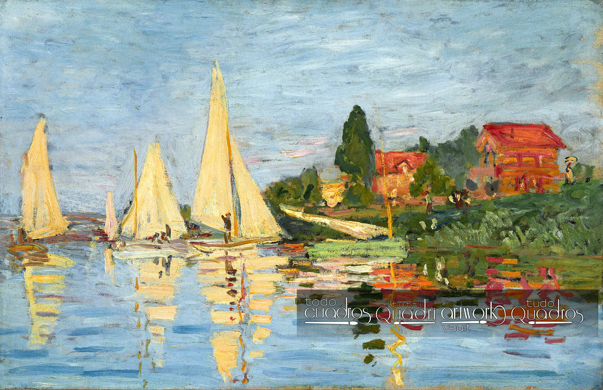 Regata em Argenteuil, Monet