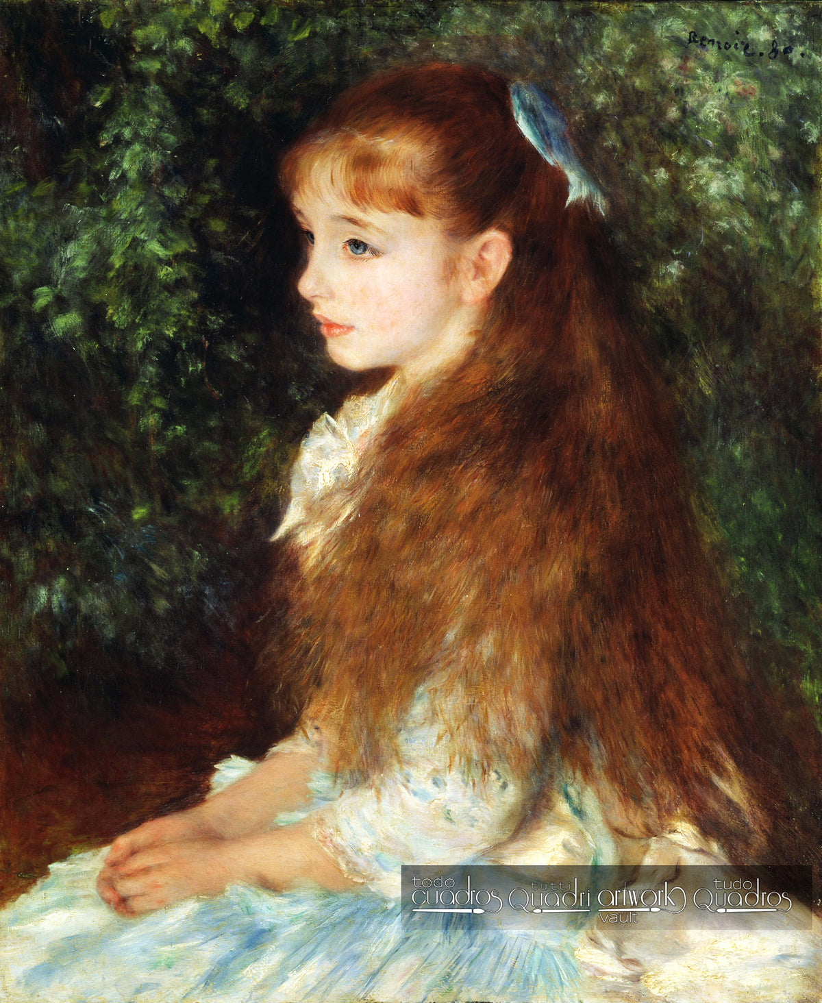 Retrato de Irène Cahen d’Anvers, Renoir