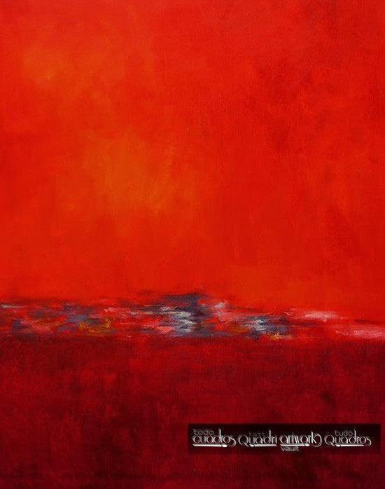 Vermelho, Abstrato