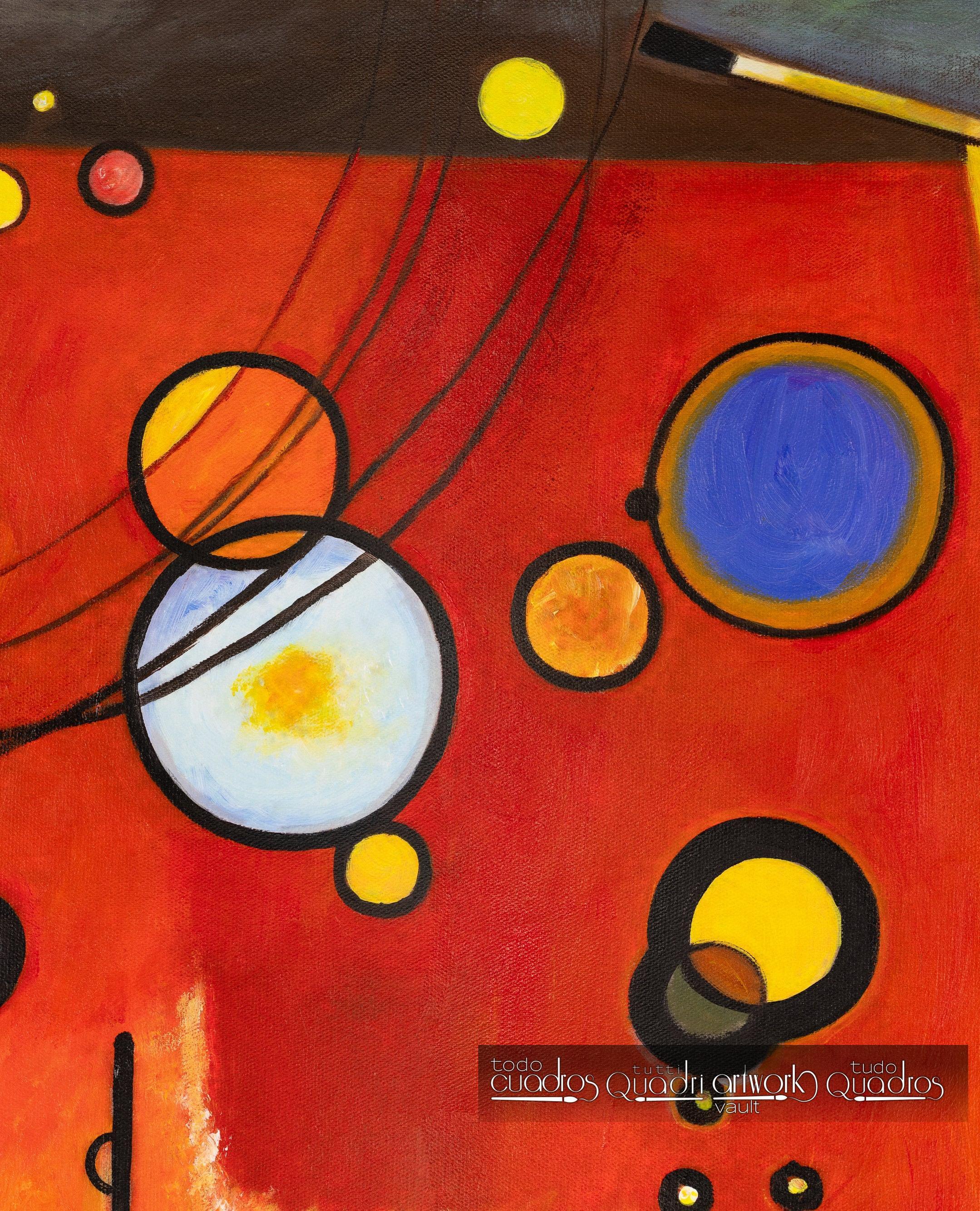 Vermelho pesado, Kandinsky