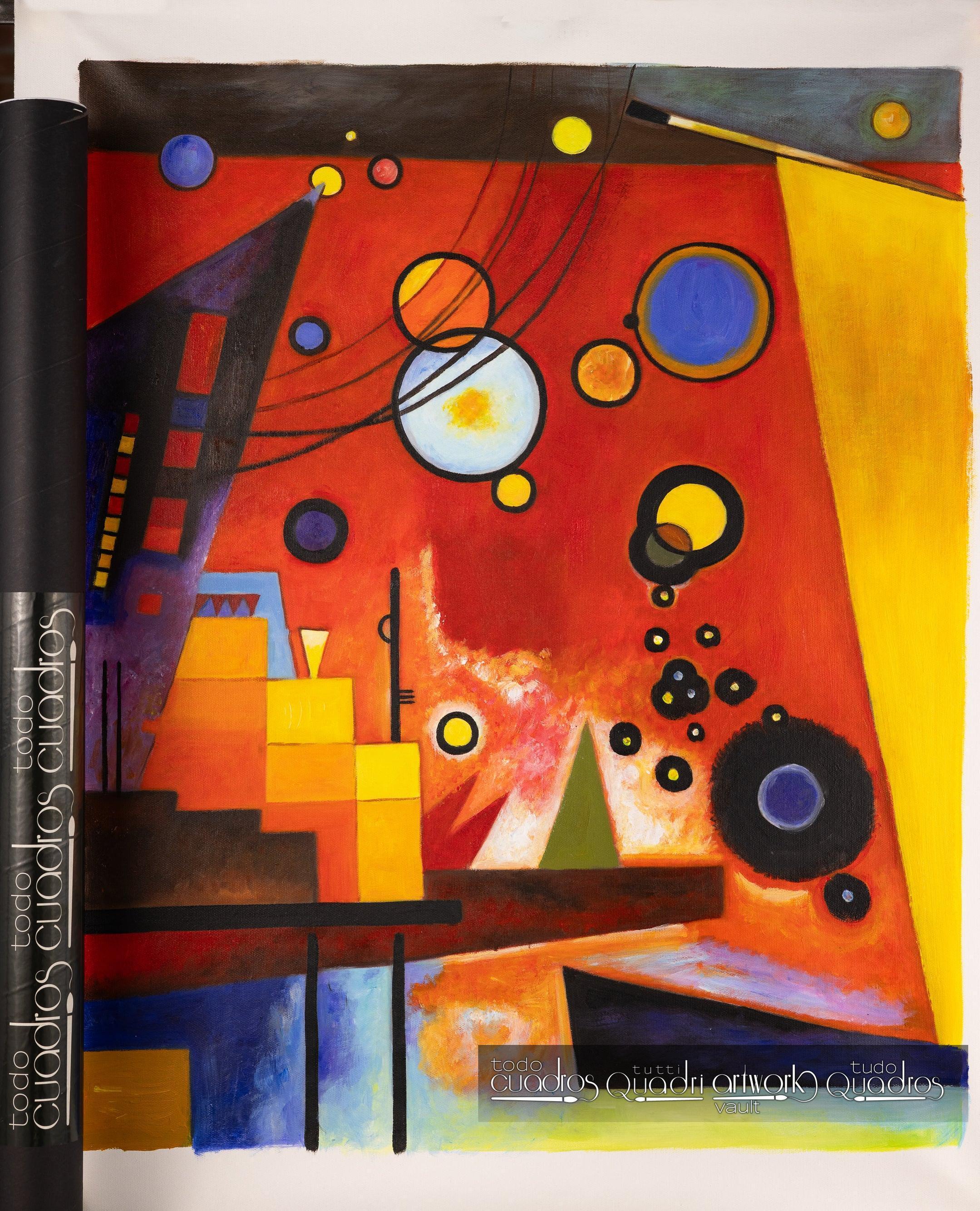 Vermelho pesado, Kandinsky