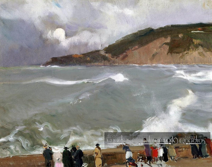 Quebra-mar de San Sebastián, Sorolla