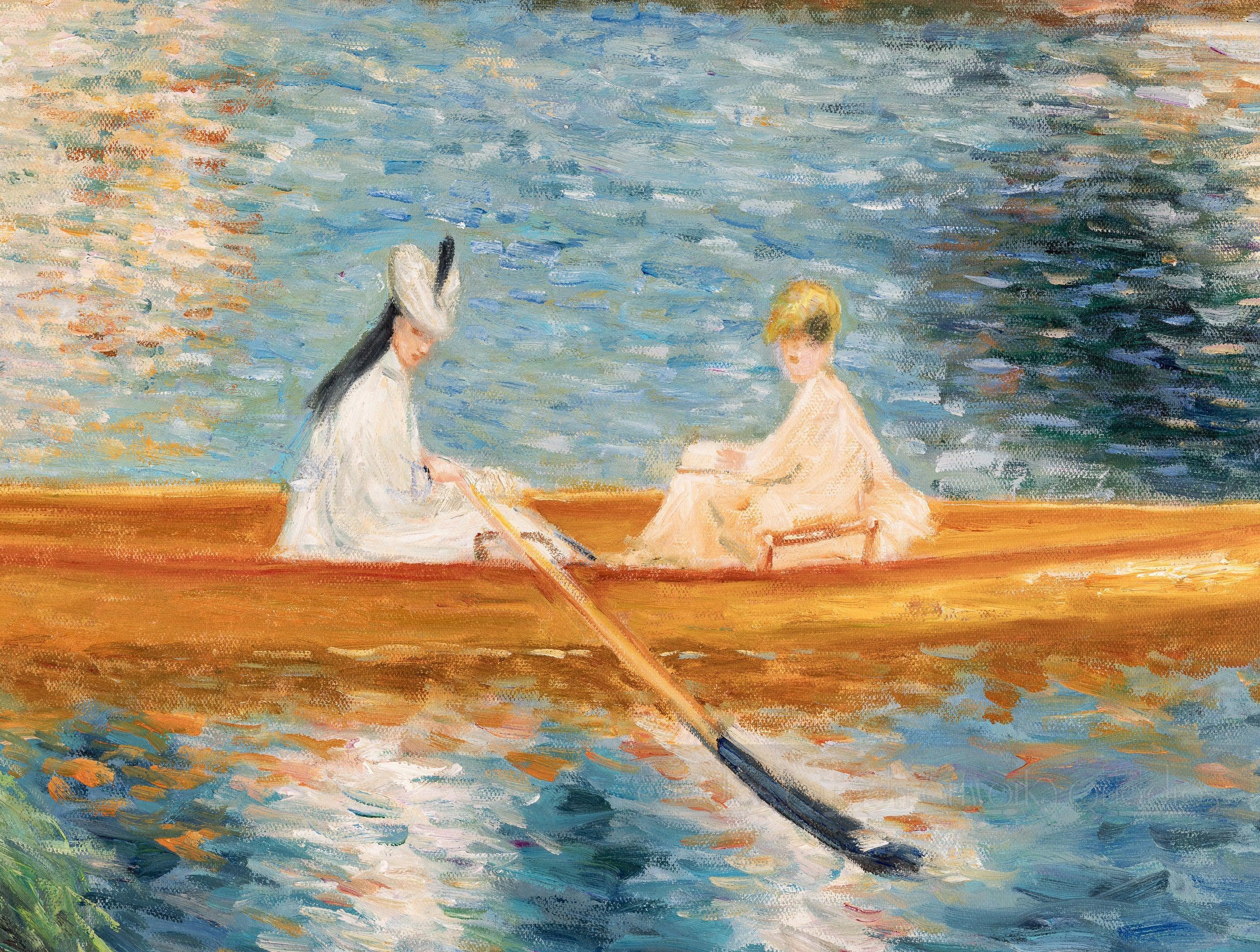 O Sena em Asnieres (O Esquife), Renoir