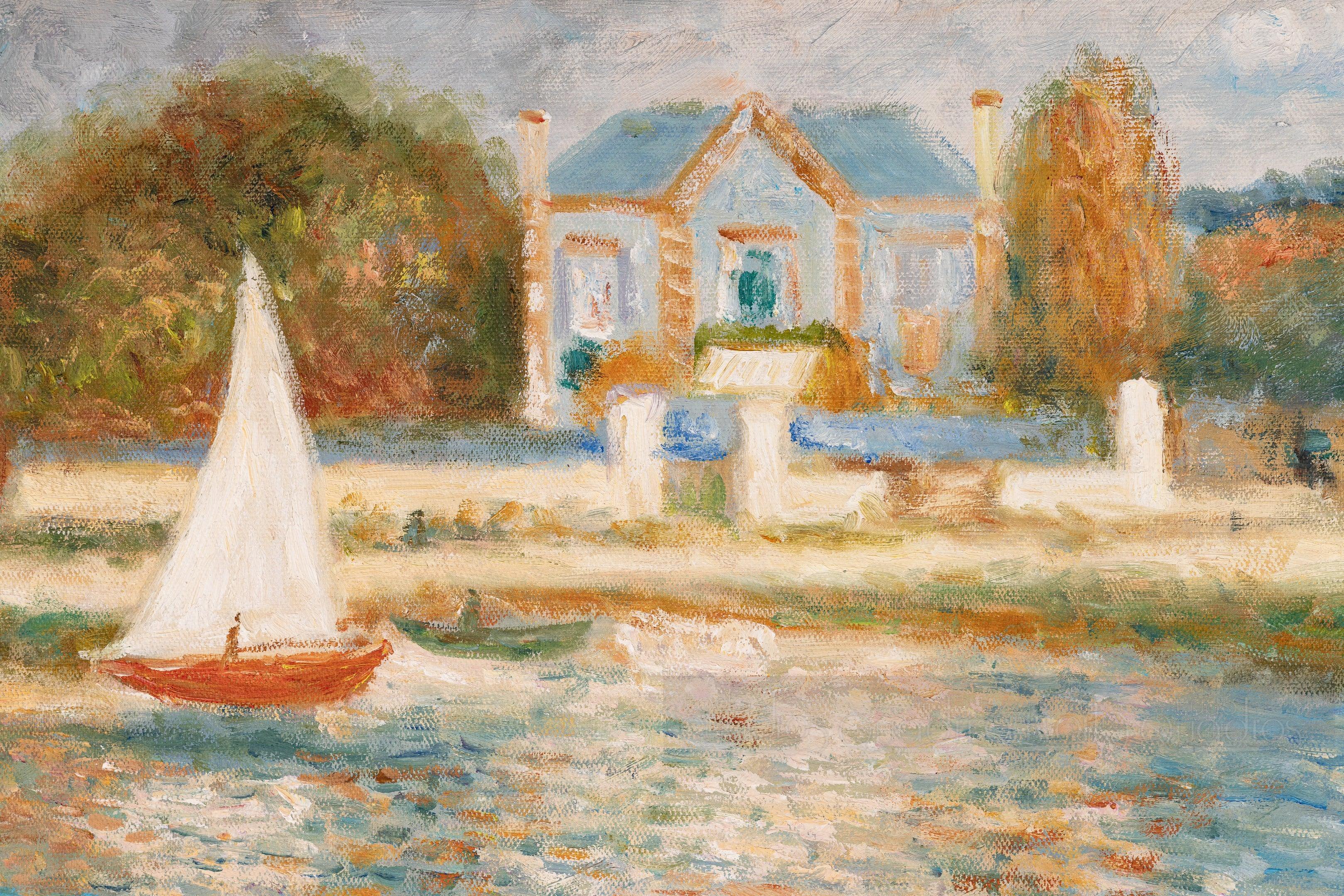 O Sena em Asnieres (O Esquife), Renoir