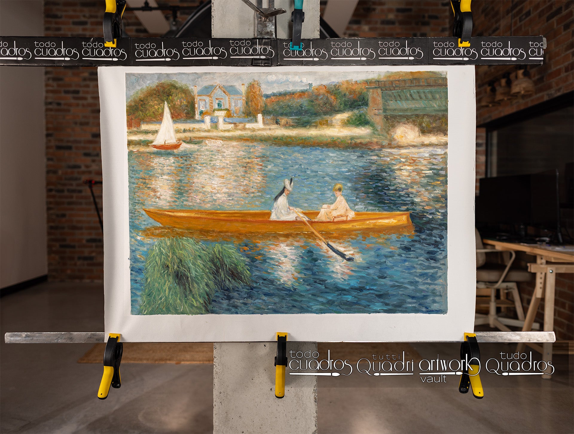 O Sena em Asnieres (O Esquife), Renoir