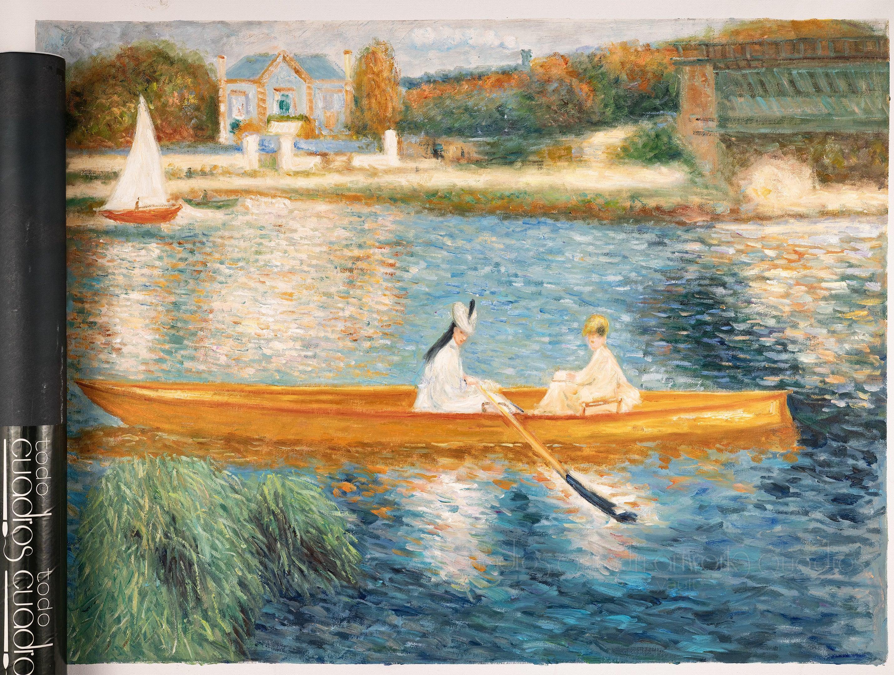 O Sena em Asnieres (O Esquife), Renoir