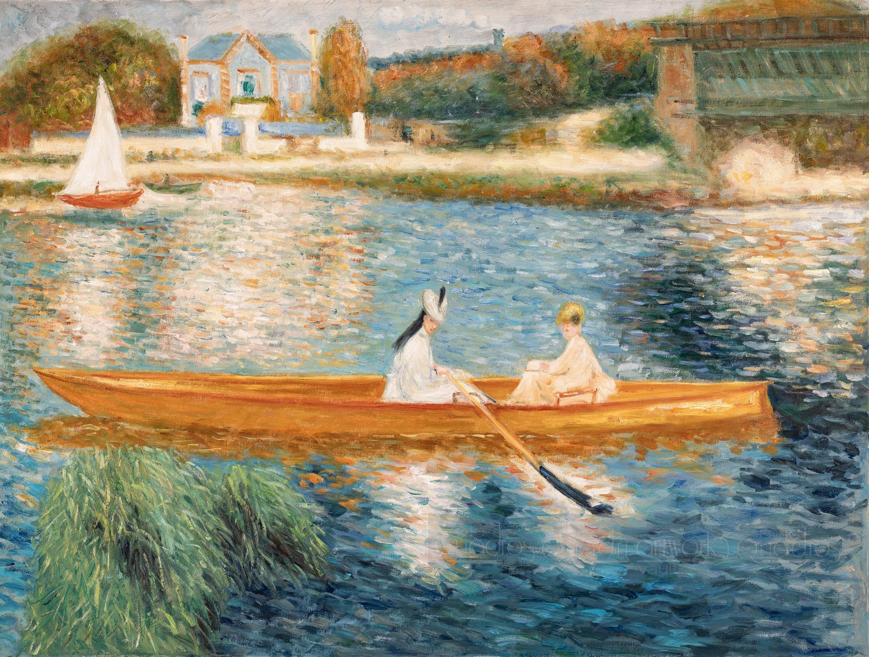 O Sena em Asnieres (O Esquife), Renoir