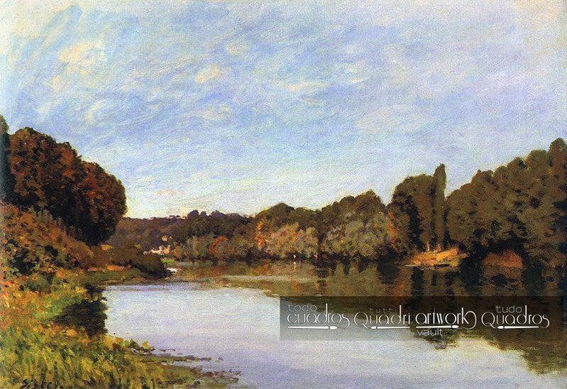 O Sena em Bougival, Sisley