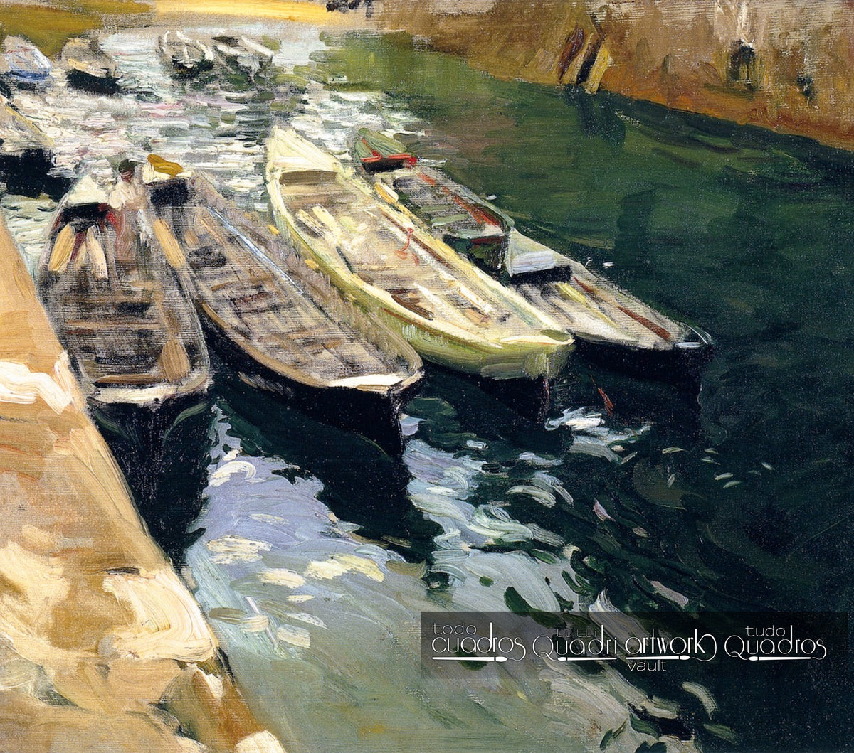 Barcos em Descanso, Sorolla