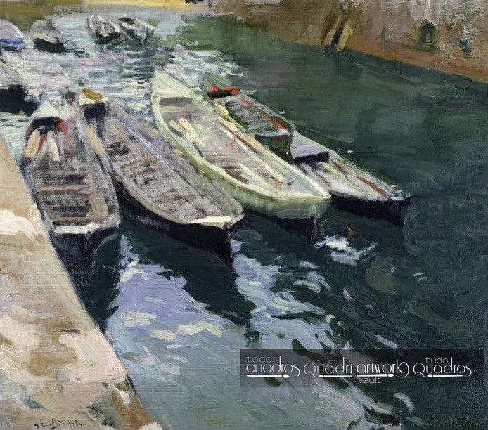 Barcos em Descanso, Sorolla