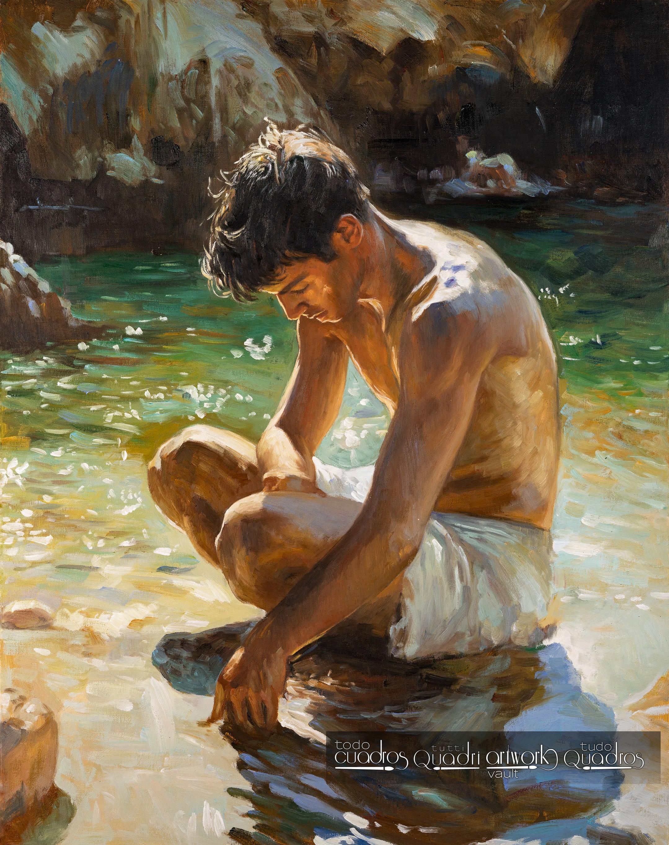 Sob o sol da enseada, estilo Sorolla