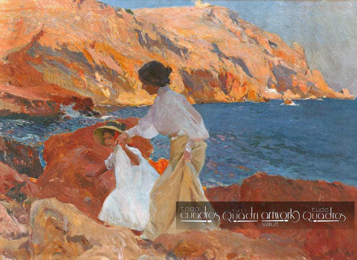 Clotilde e Elena nas Rochas, Sorolla