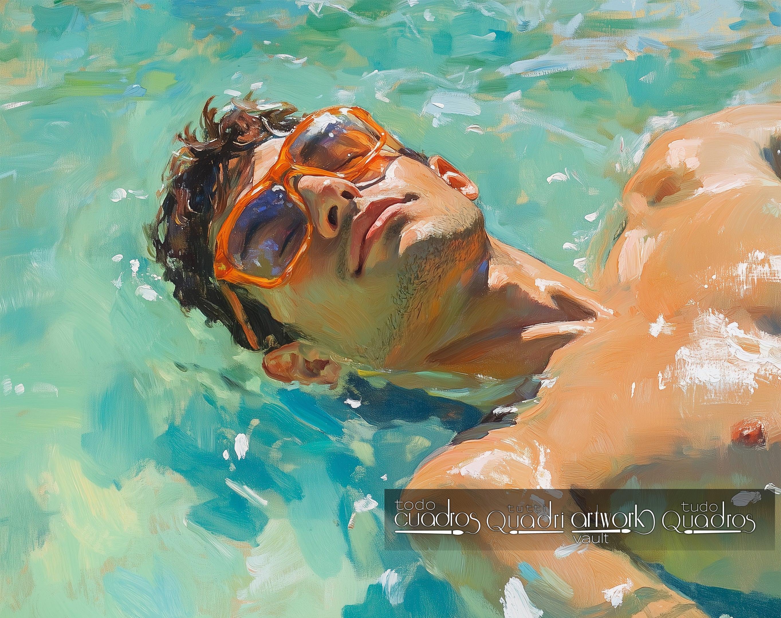 Calma flutuante, estilo Sorolla
